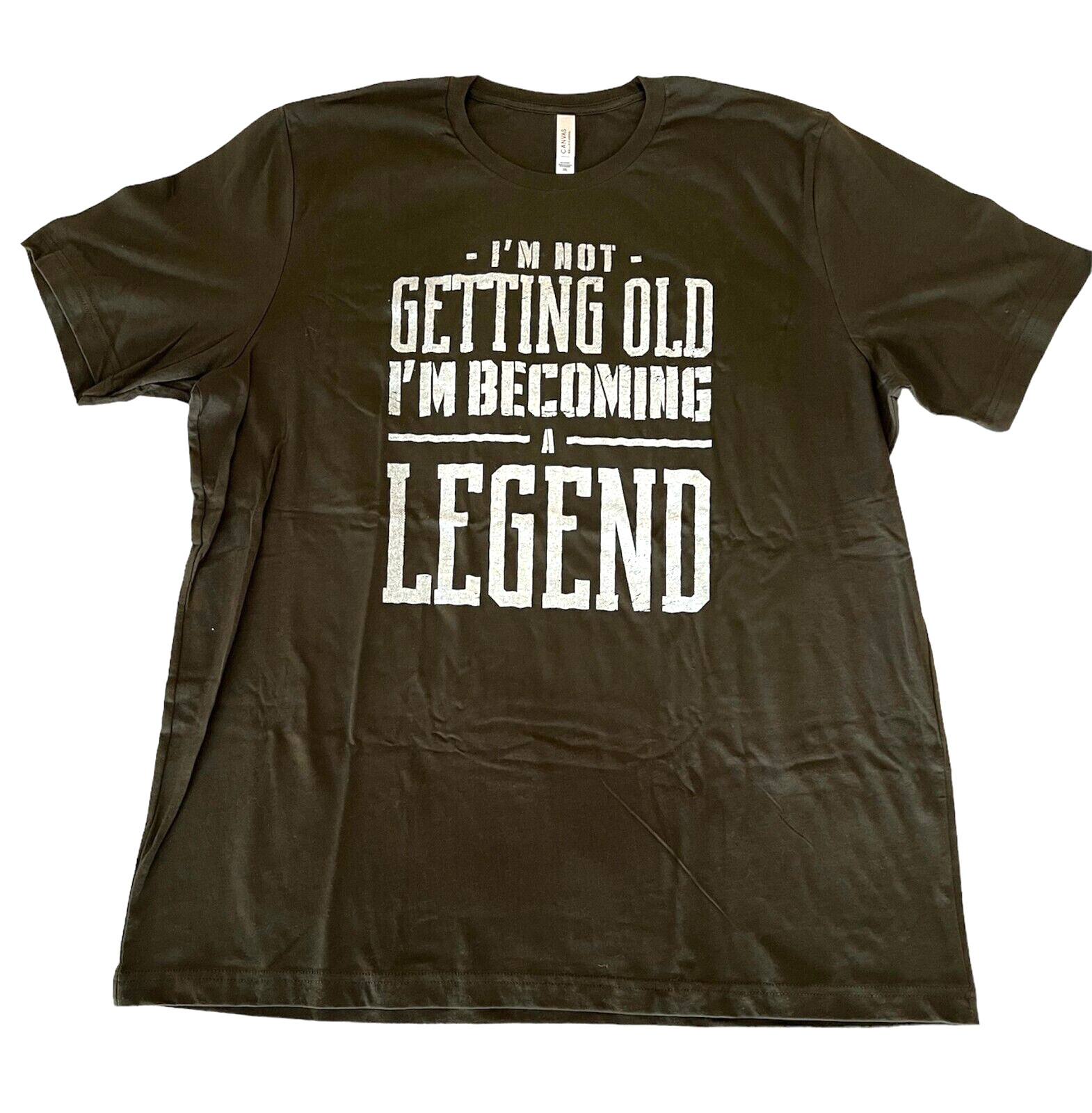 I’m Not Getting Old I’m Becoming A Legend Mens T Shirt Dad Father Grandpa 2X