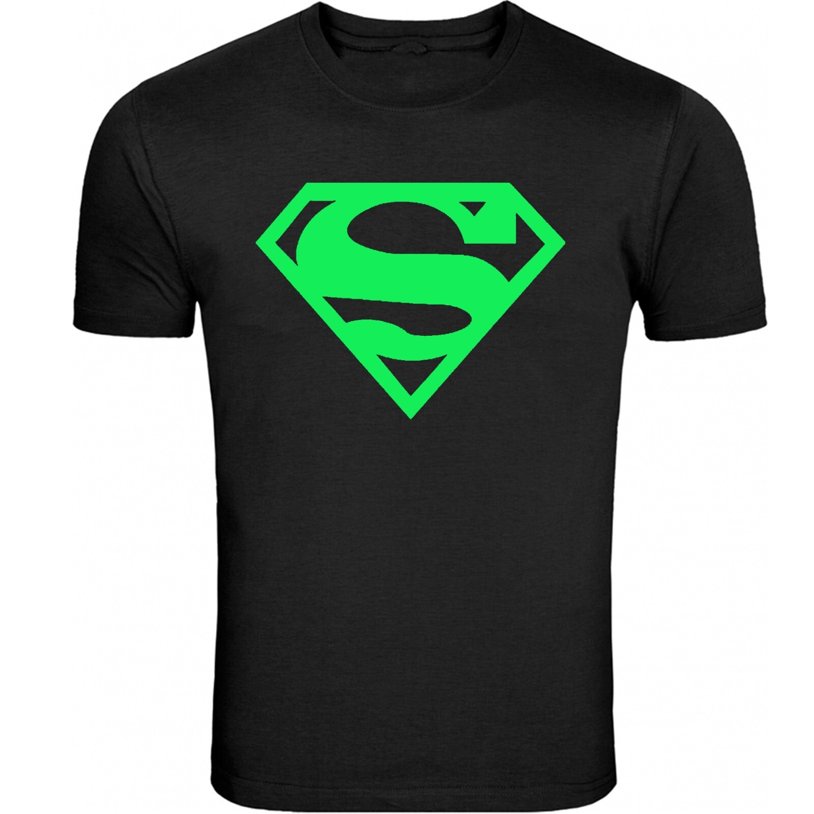 Superman Shirt Unisex T-shirt Tee Black S – 5XL T-Shirt Tee