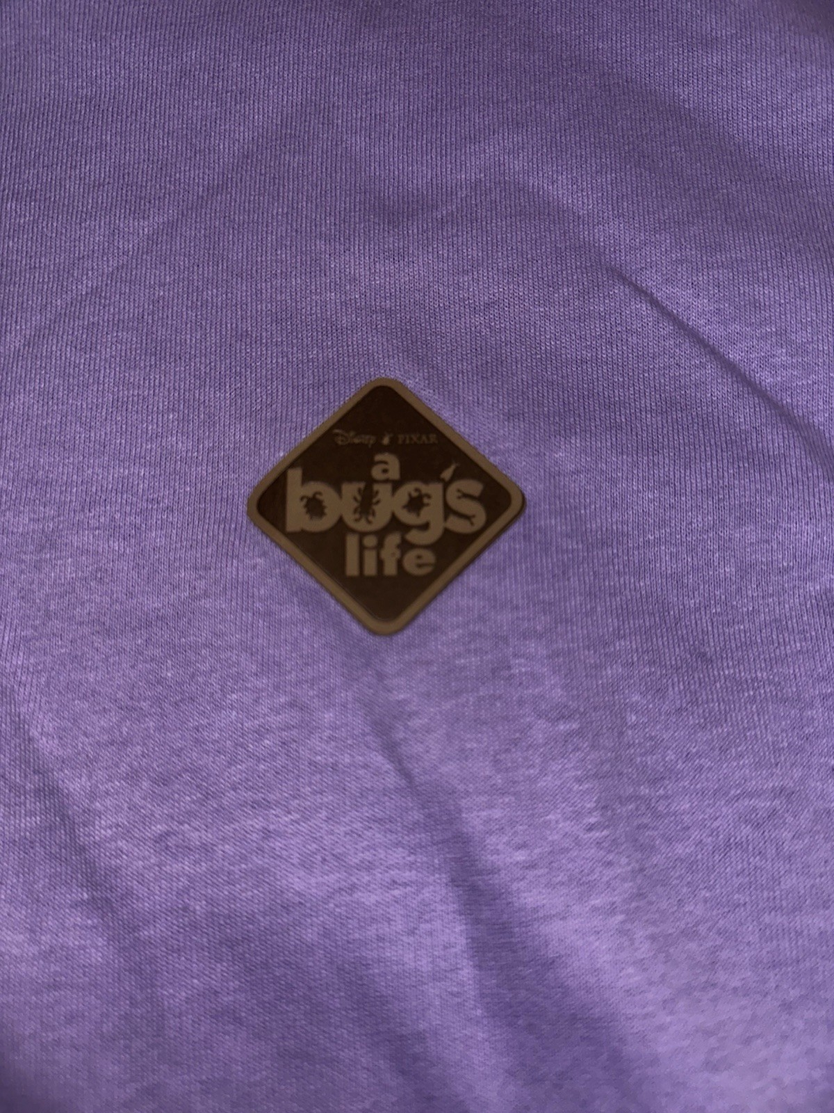 Disney X Pixar A Bugs Life Ant Island Shirt Men’s Size Large Lavender RARE