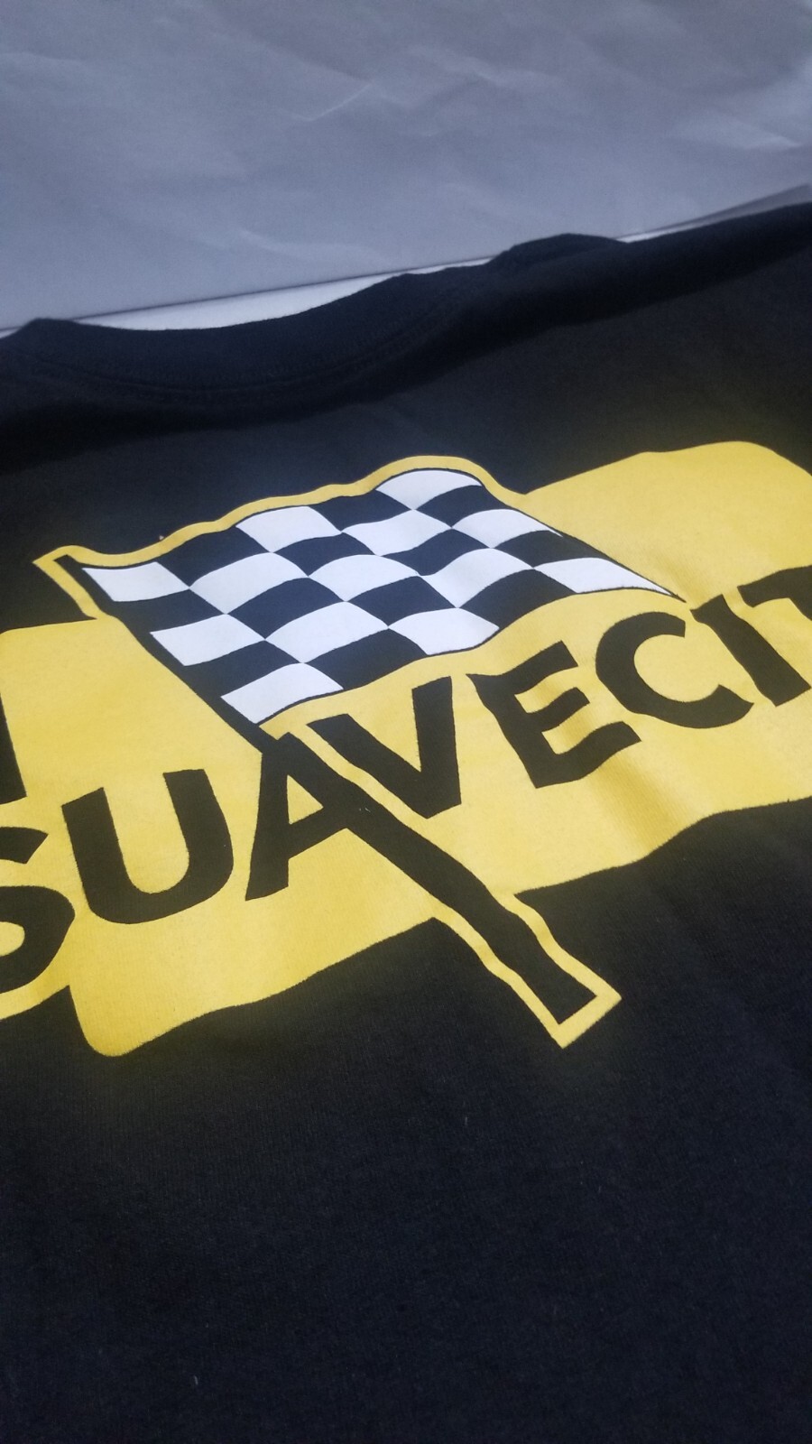 Men’s Suavecito Finish Line Tee Shirt L. Pre-owned Great Condition Car Shirt