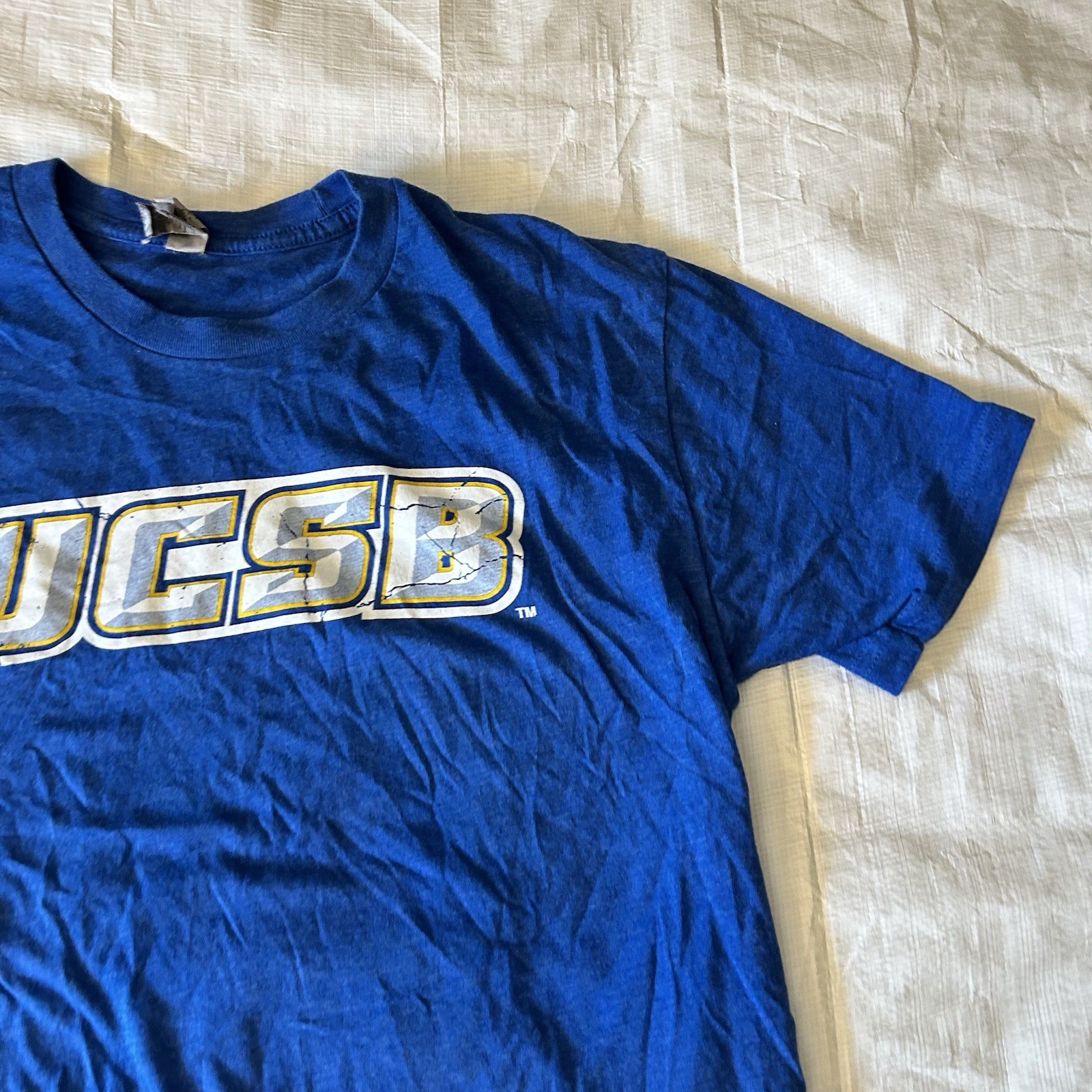 UCSB Men’s Size Small Blue T-Shirt ~ UC Santa Barbara