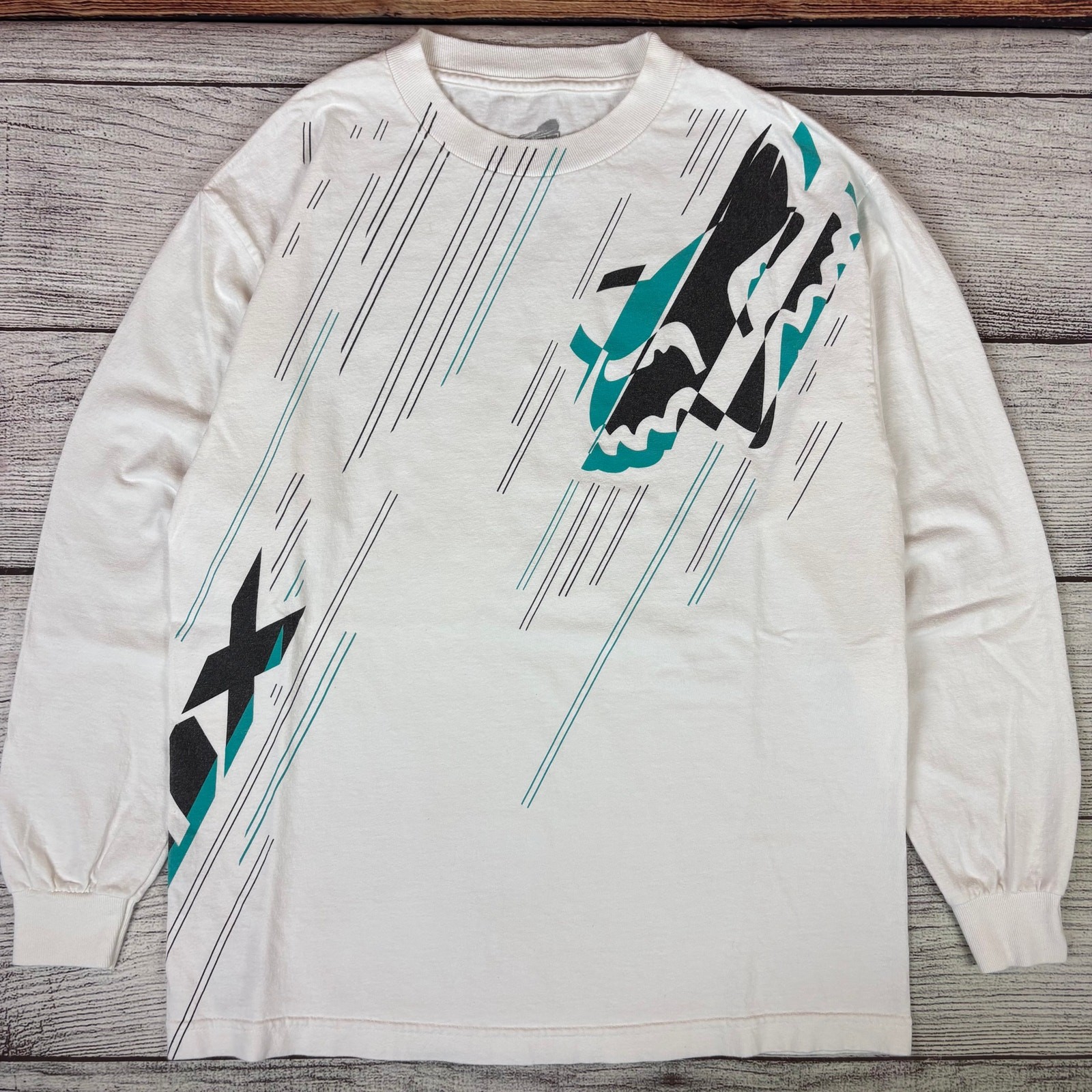 Y2k Fox Motocross Racing Long Sleeve Shirt size Men’s Medium