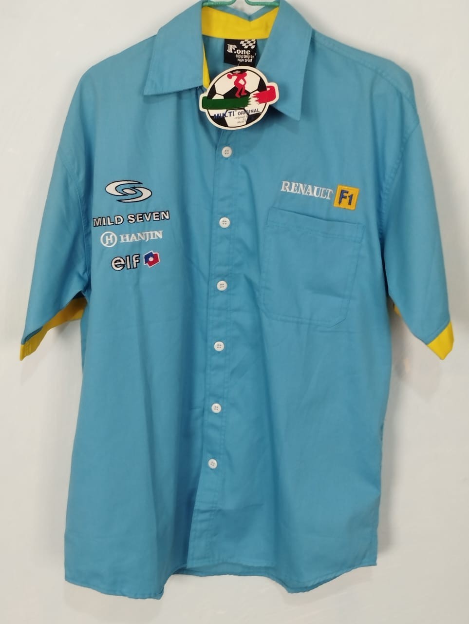 Renault F1 team fernando alonso shirt Mild Seven Eif Hanjin XL New