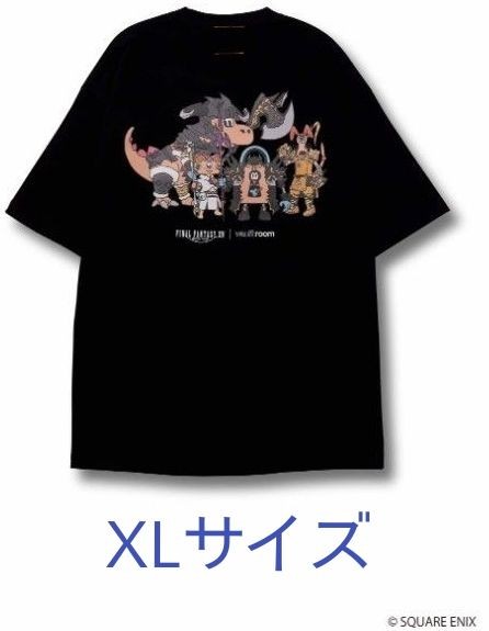 VAULTROOM FFXIV Light Party Tee XL Final Fantasy XIV T Shirt Black Edition