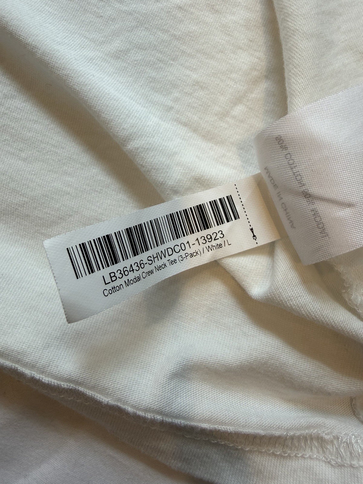 Quince Men’s Cotton Modal Crew Neck Tee White Size Large Basic Undershirt