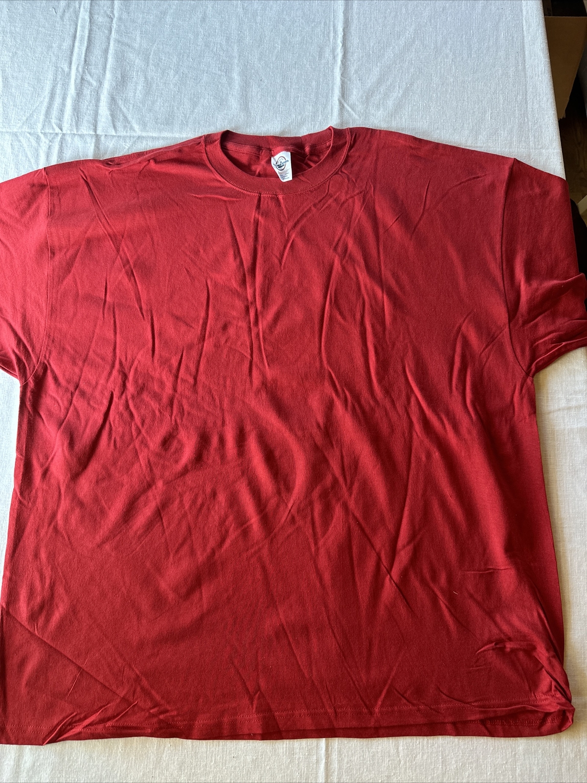 Lot Of 12 Delta Magnum Weight Red 3XL Blank Tee Shirt