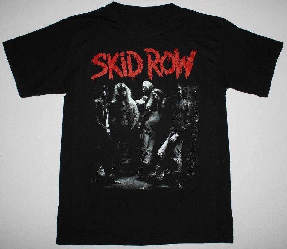 Skid Row Rock band members Black Shirt Unisex S-5XL AR613