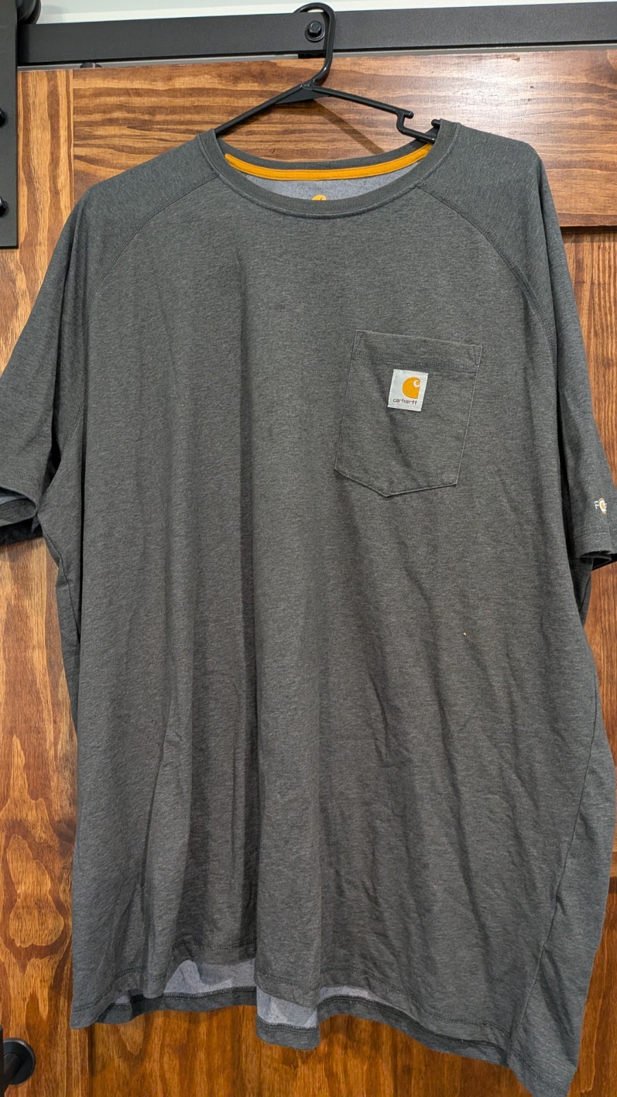 Carhartt Men’s Force Gray T-Shirt Gray 2XL Relaxed Fit
