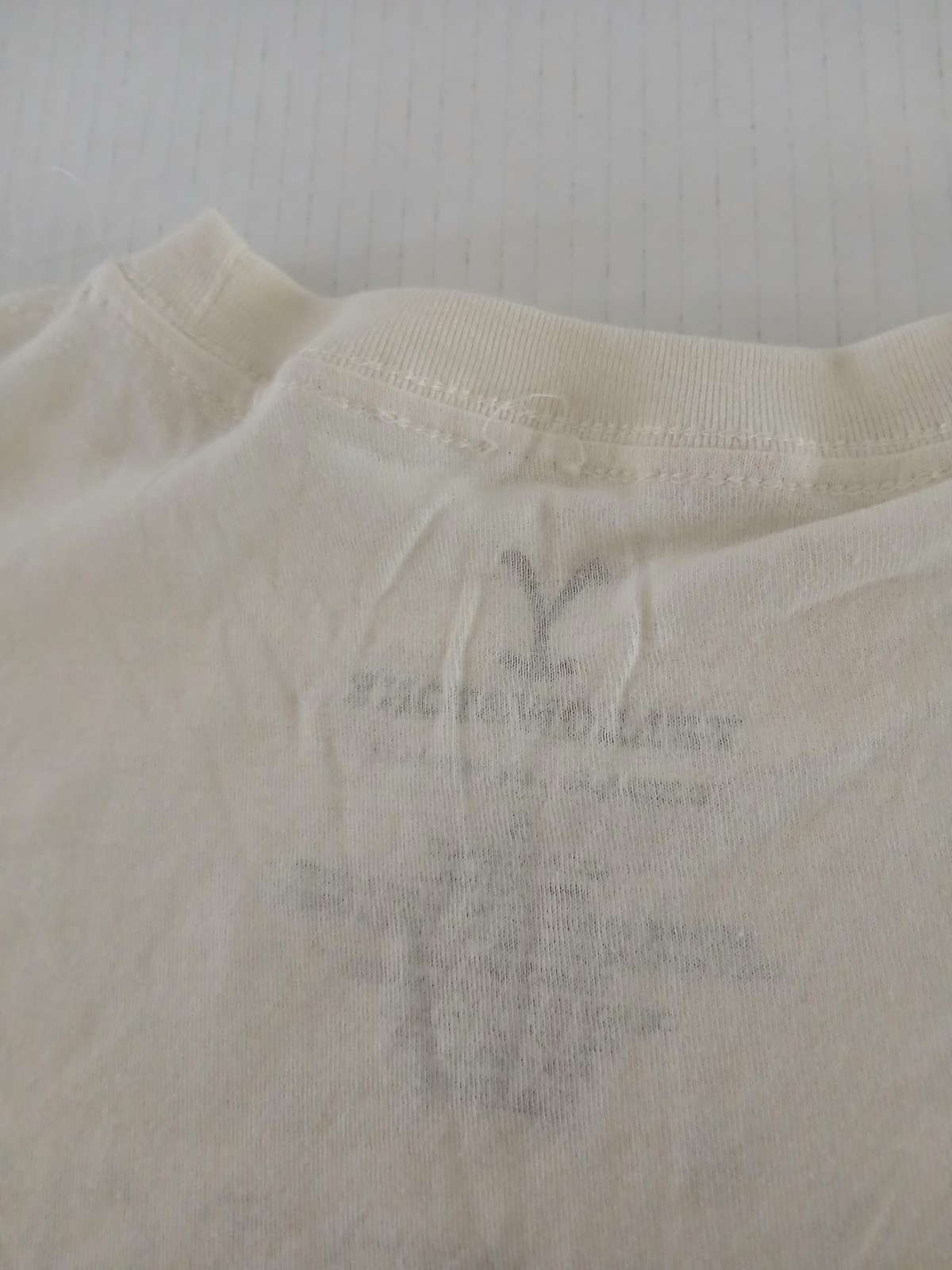 Yellowstone Size S T-Shirt – We Don’t Choose the Way Cream Color 100% Cotton