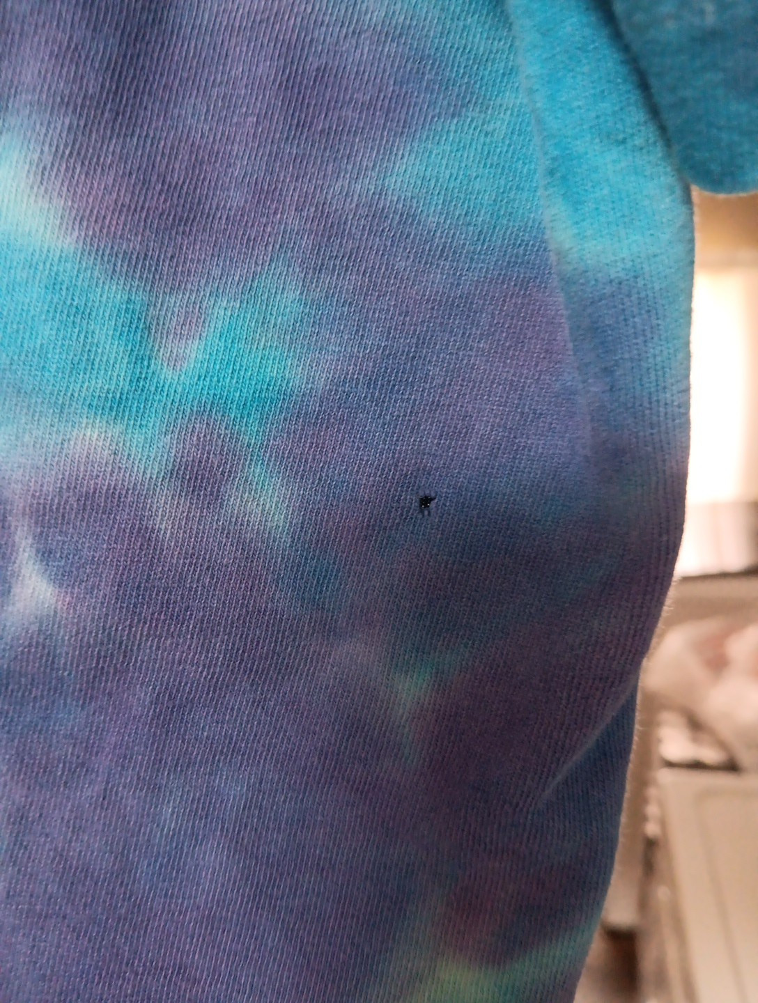 Vintage Sundog 90s Single Stitch Tie Dye Peace Sign T Shirt Hippie Bohemian AOP