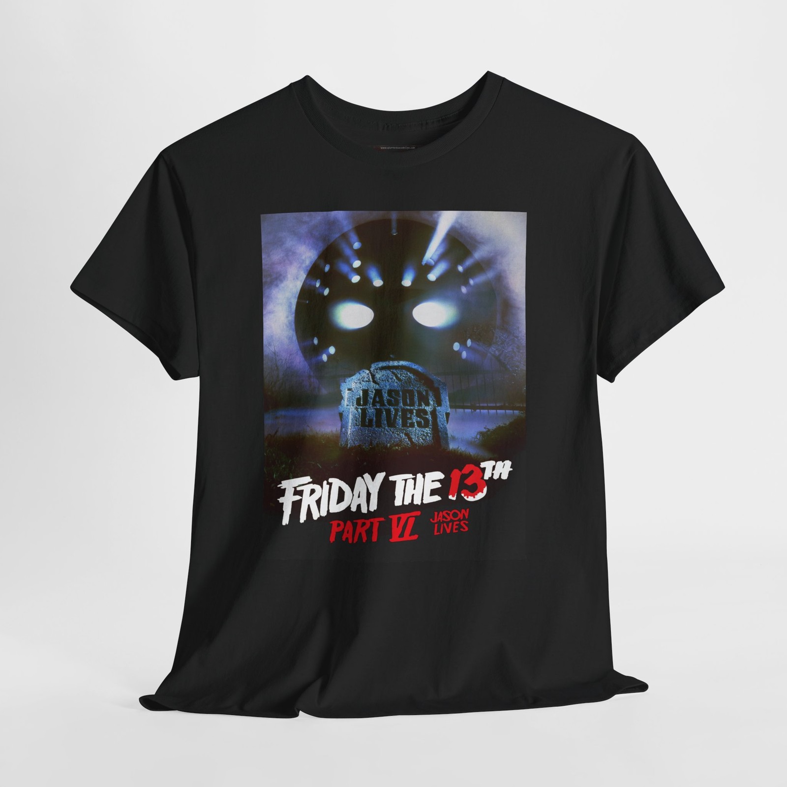 Friday the 13th Part VI 1986 Retro Movie Poster Horror Unisex Graphic T-Shirt