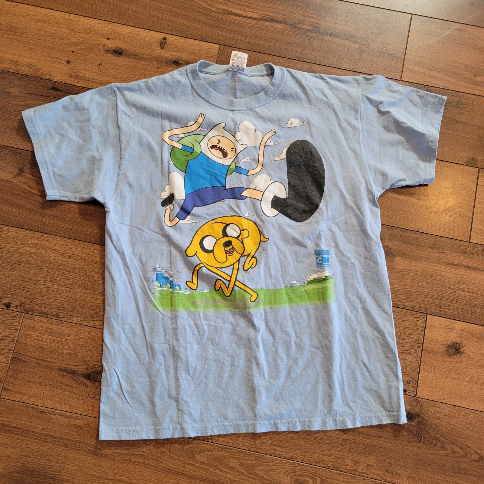 Cartoon Network Adventure Time T Shirt xl Vintage Regular Show Nickelodeon 3A
