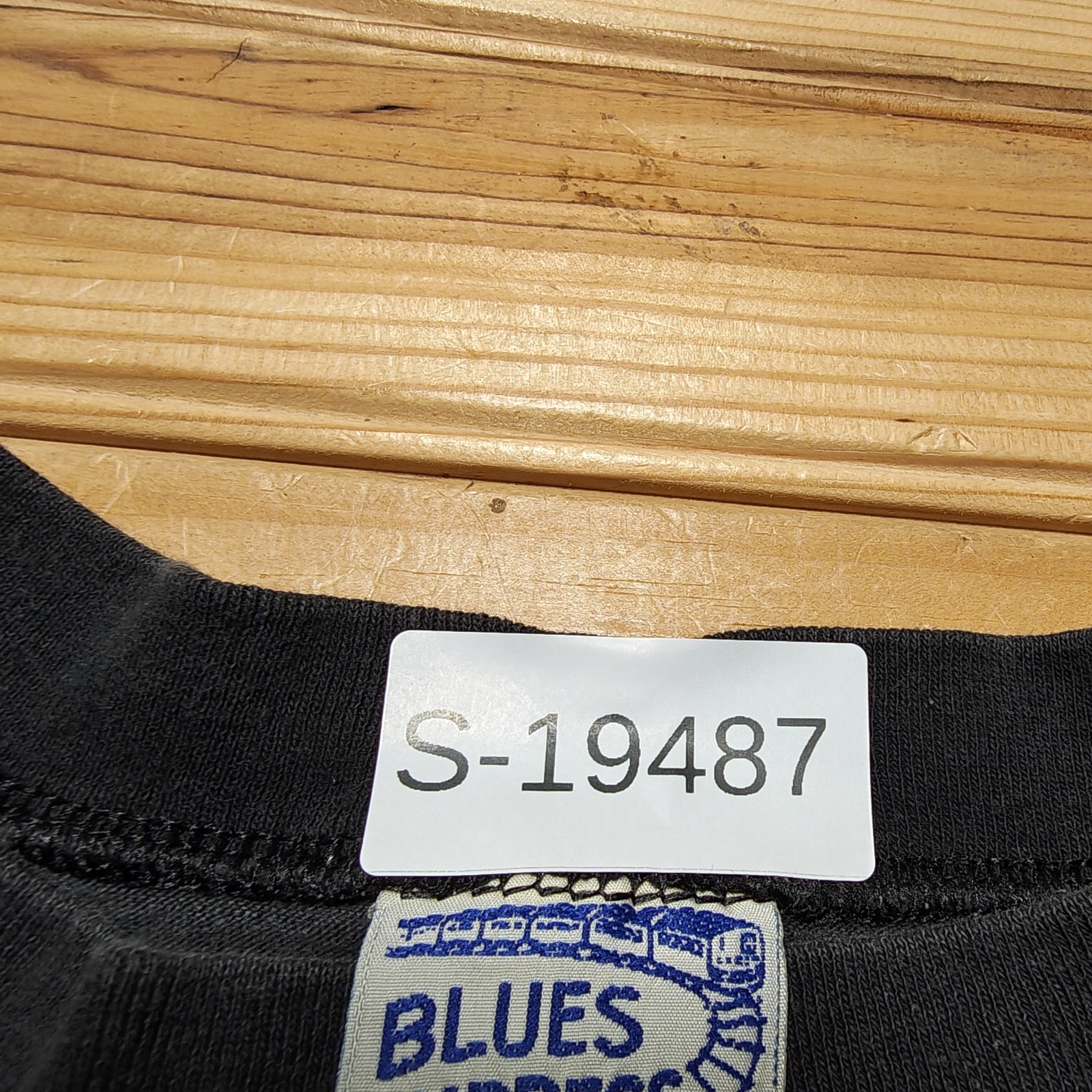 Vintage 90s Blues Express Minimalist Single Stitch Pocket Muscle Shirt USA Large