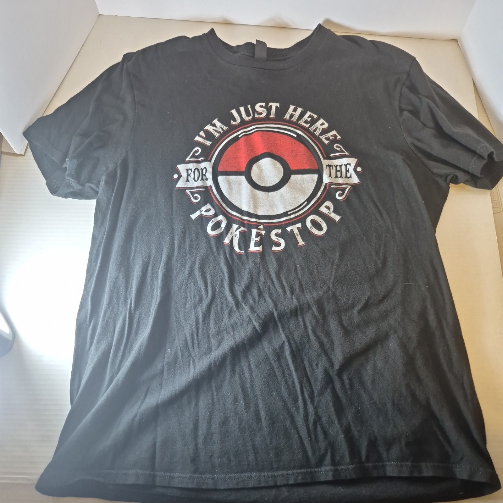 Pokémon “I’m only here for the Pokestops” T shirt XL