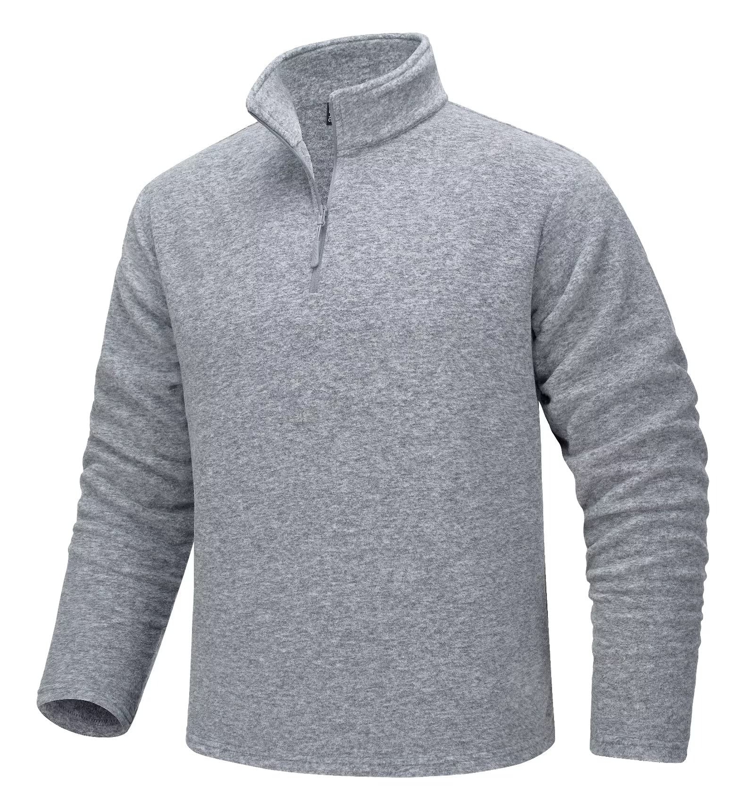 Men’s 1/4 Zip Up Fleece Pullover Casual Lightweight Long Sleeve Warm Sweatshirt