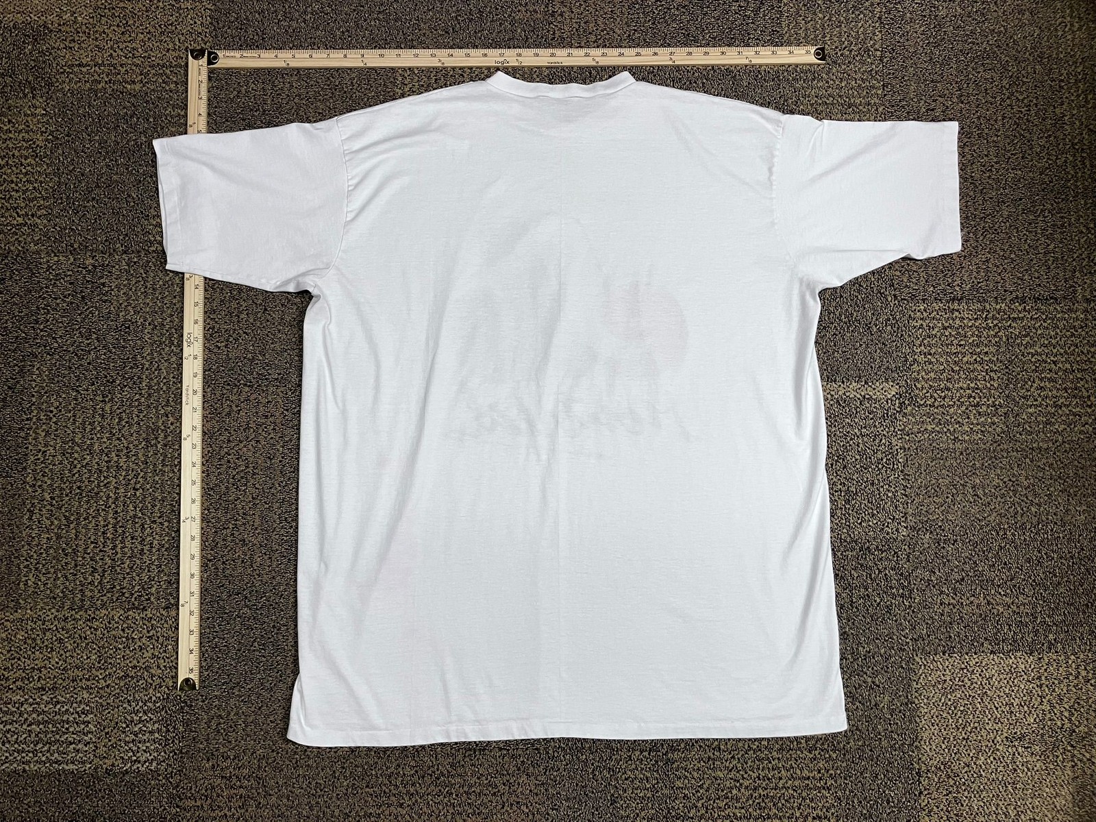 Numeg Mills T-Shirt Mens M Montreal Expos MLB Graphic White Vintage Tee Big Logo