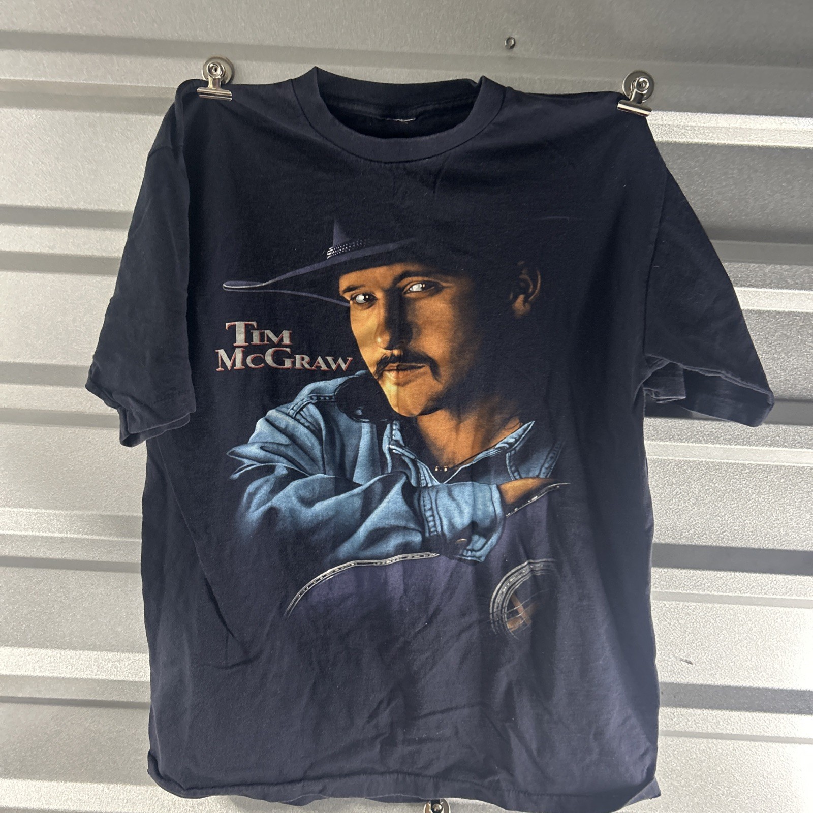 Tim McGraw Don’t Take The Girl Black Single Stitch VTG T-Shirt Unknown Size