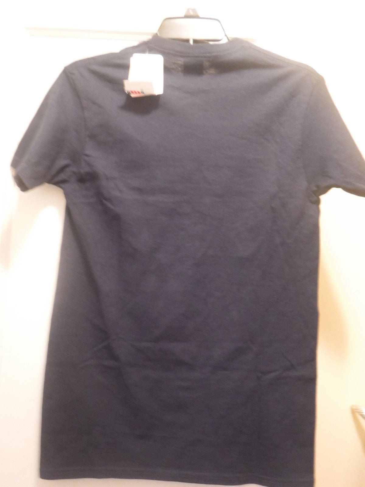 US Air Force Retired Men’s Short Sleeve T-Shirt, Navy w White Letters, Sz S, New