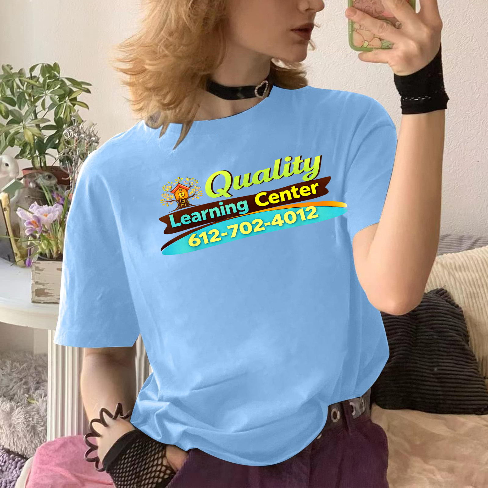 Quality Learning Center Daycare Preschool Graphic T-Shirt