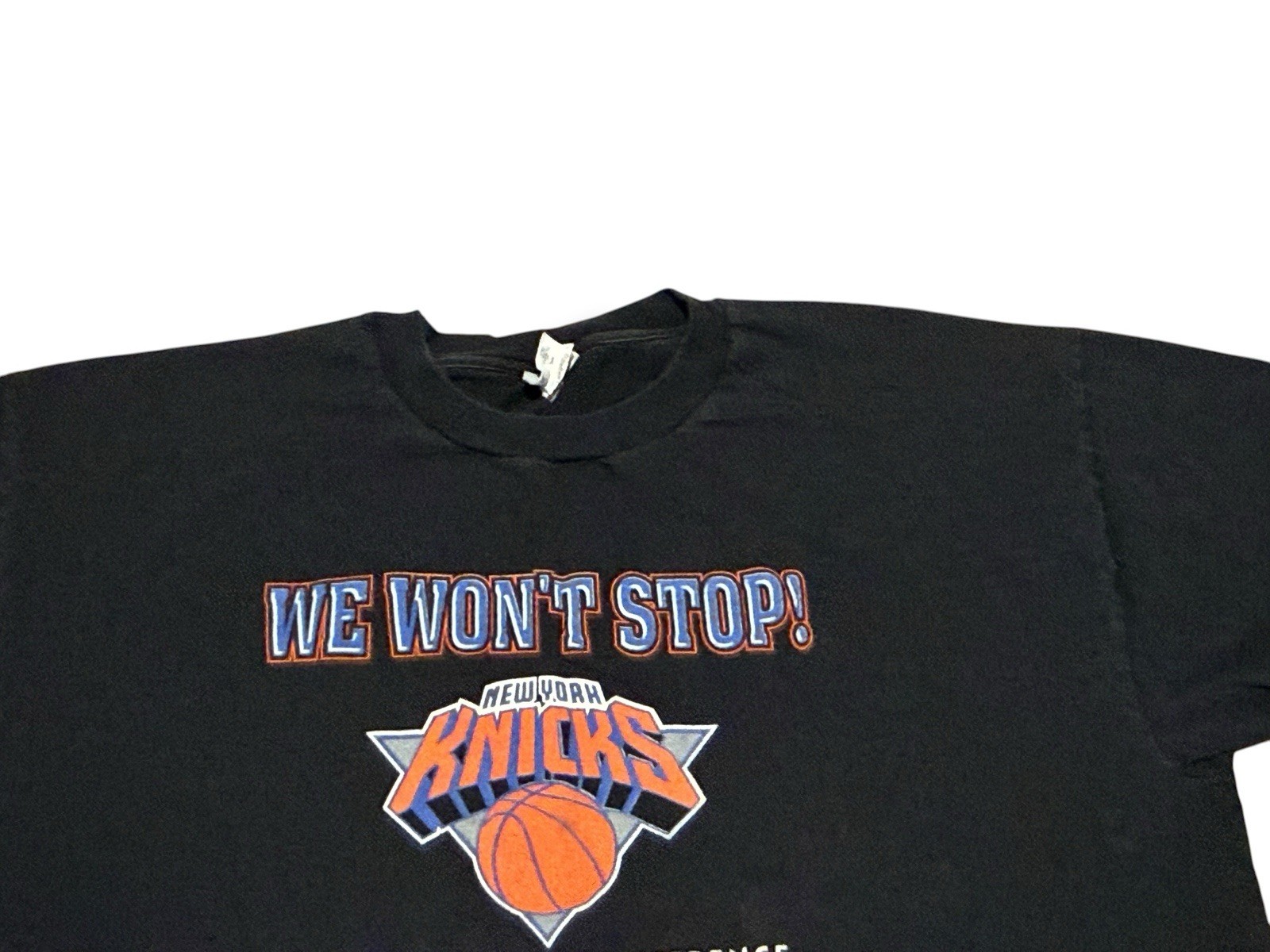 Vintage 2000 Champion New York Knicks XL Eastern Conference Championship T-Shirt