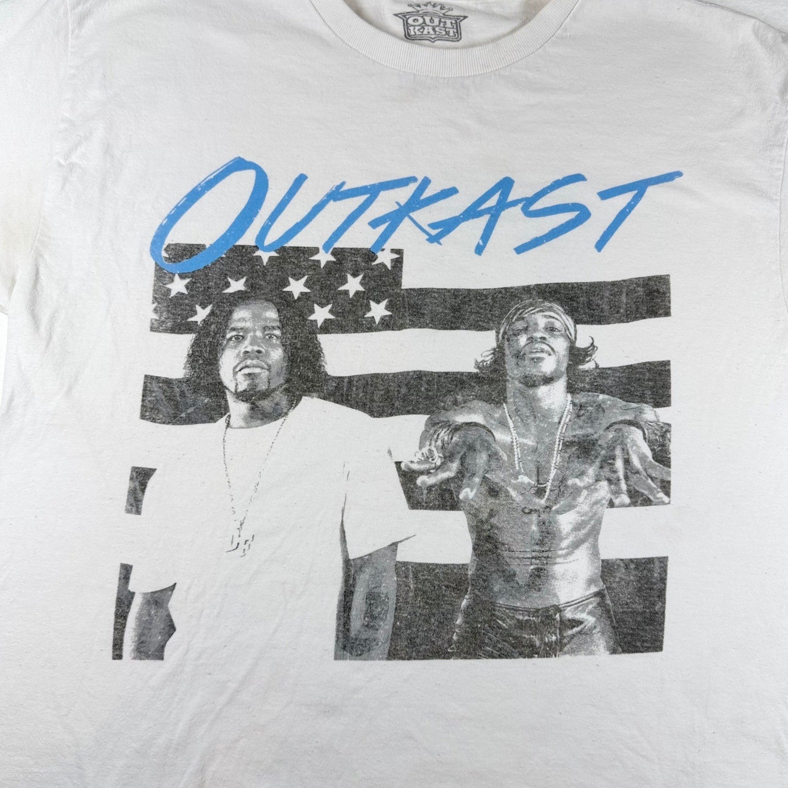 Outkast Graphic T-Shirt Mens M White Stankonia Era Hip Hop Andre 3000 Big Boi