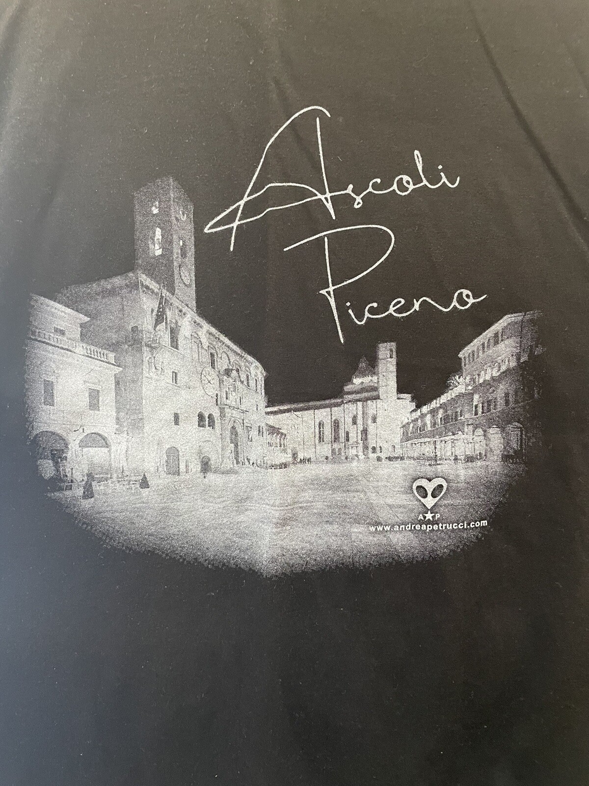 T-shirt ASCOLI PICENO Piazza del Popolo edizione limitata
