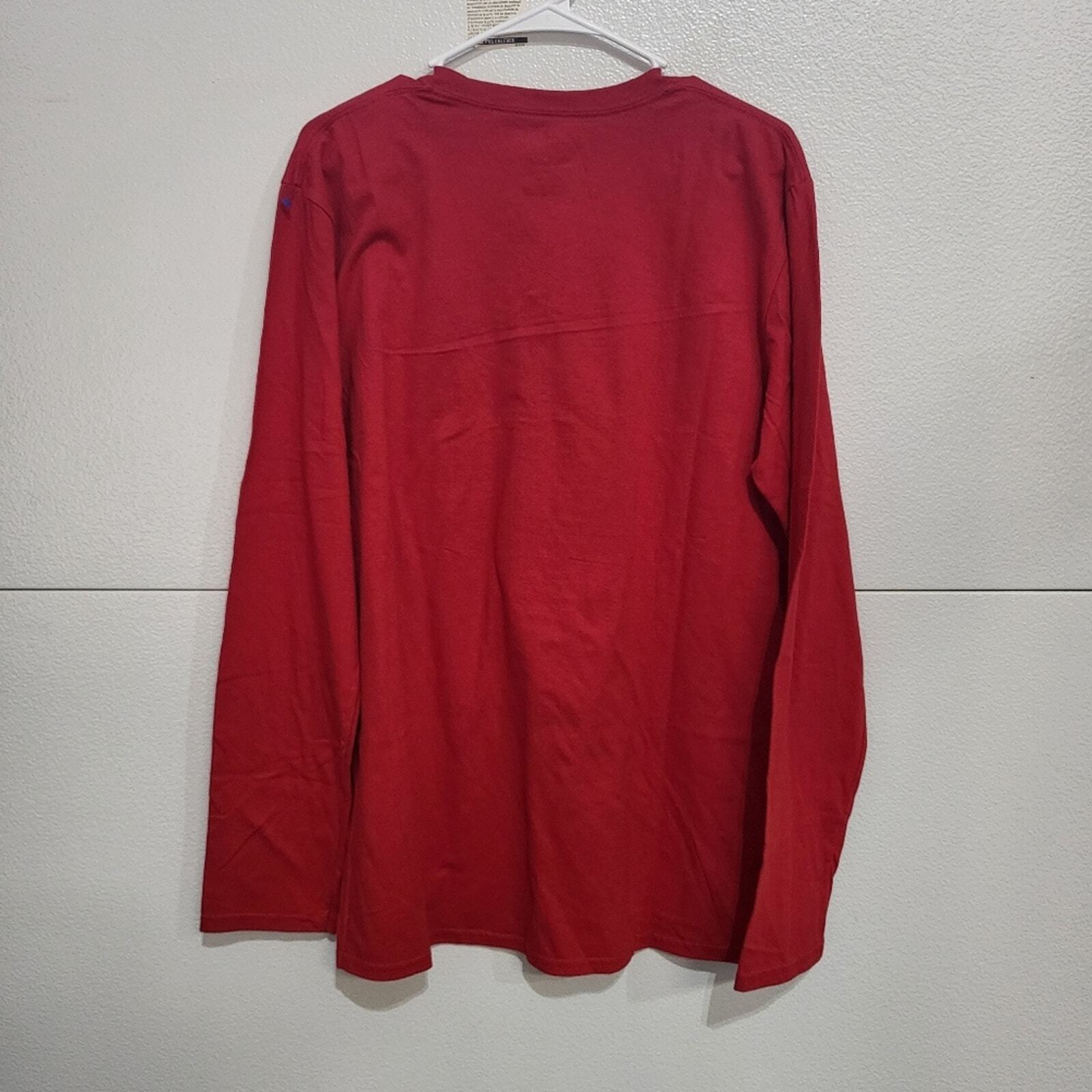 NEW SCU SANTA CLARA UNIVERSITY LONG SLEEVE RED T-SHIRT MSRP $29.98 – L