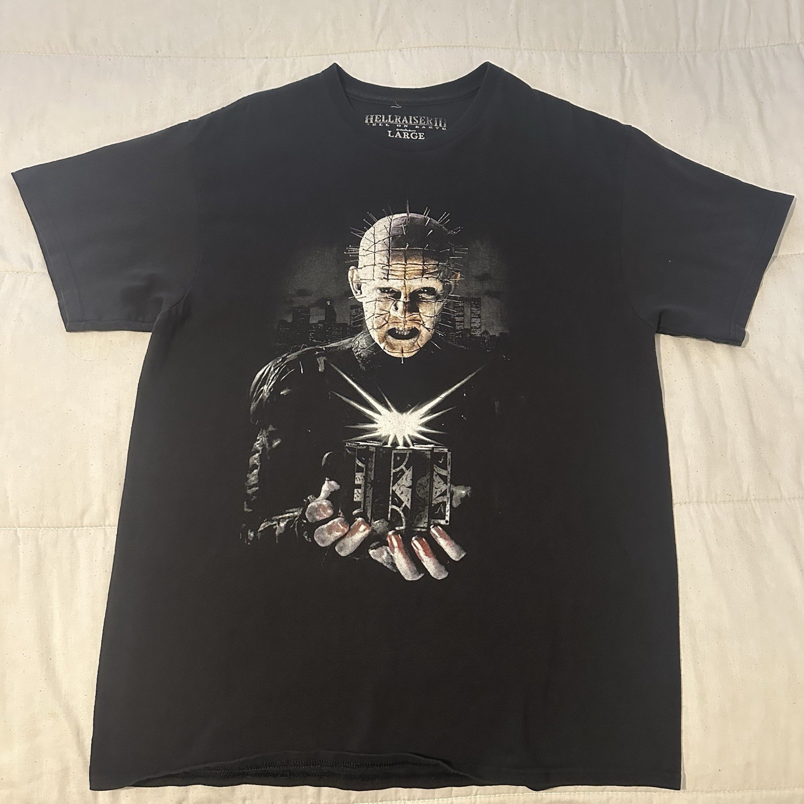 Hellraiser 3 Hell On Earth Pinhead Vintage Horror T-shirt
