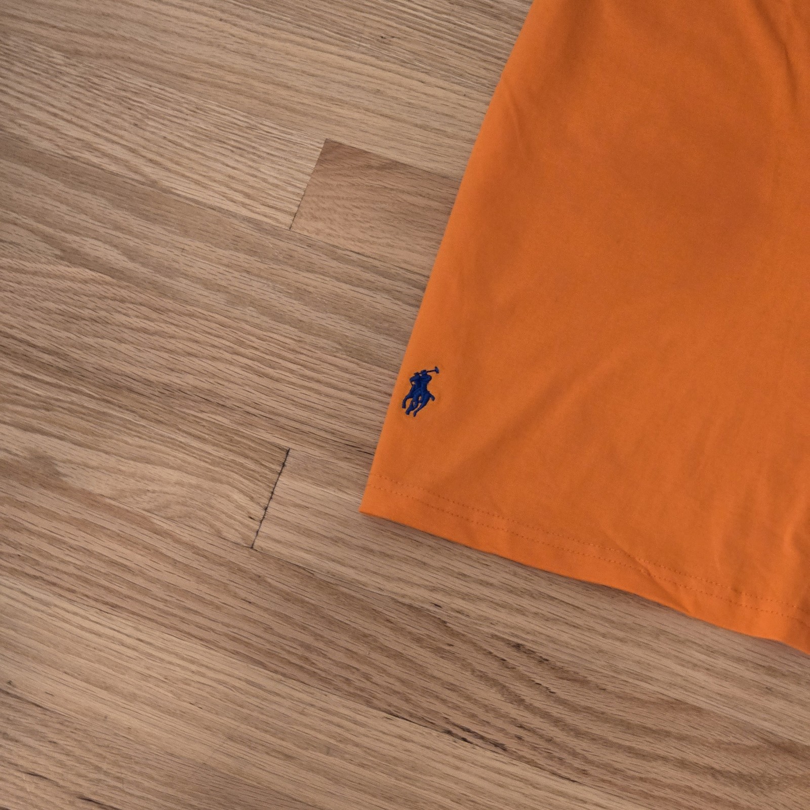 Polo Ralph Lauren Men’s Custom Slim Fit Logo Jersey T-Shirt Orange