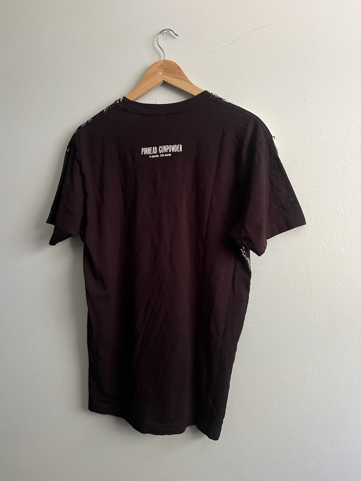 Vintage Y2K Pinhead Gunpower All Over Print Black Men’s Promo T-Shirt Size Large