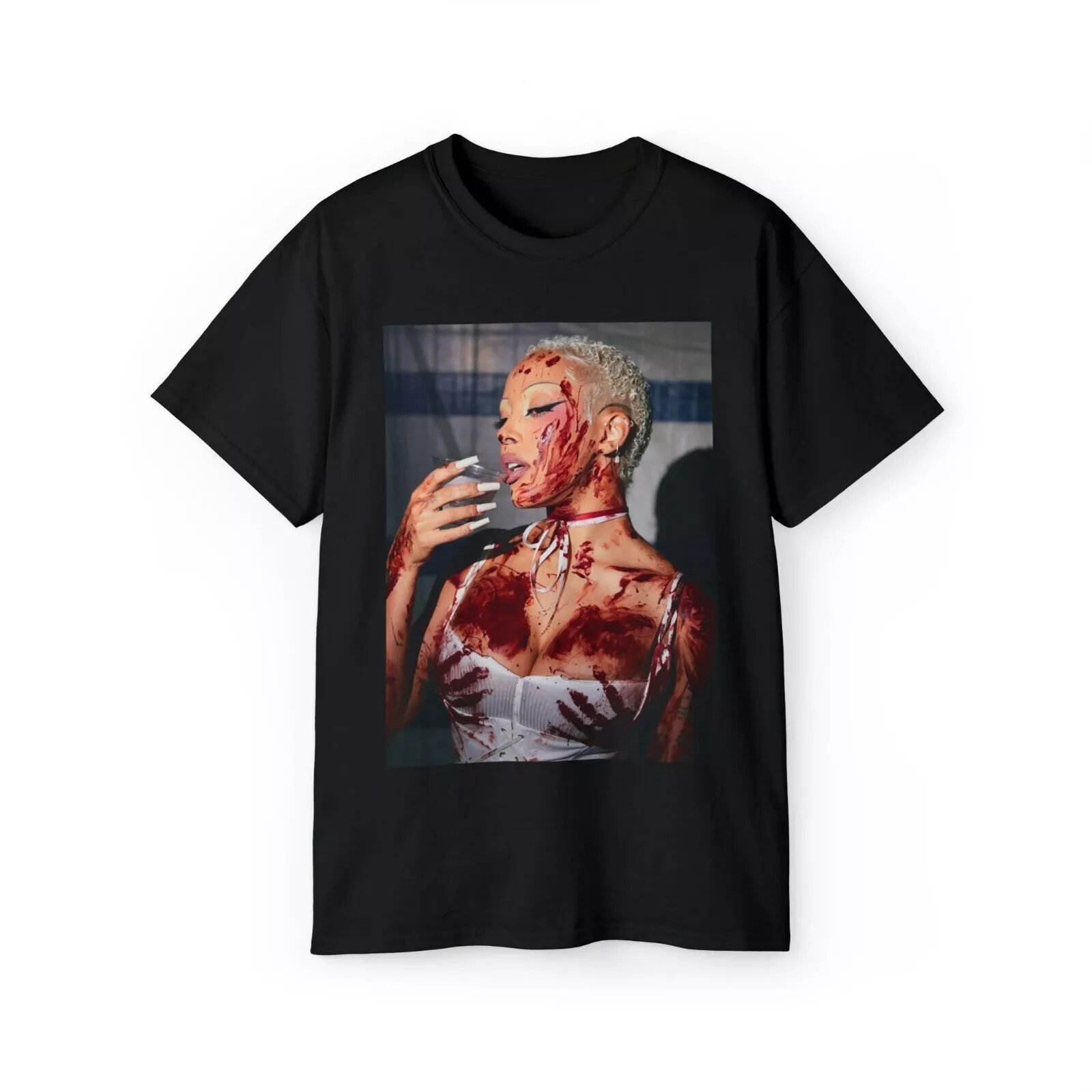 Doja Cat Bloody Demon T-Shirt, Doja Cat Scarlet Tour Unisex Shirt All Size S-5XL