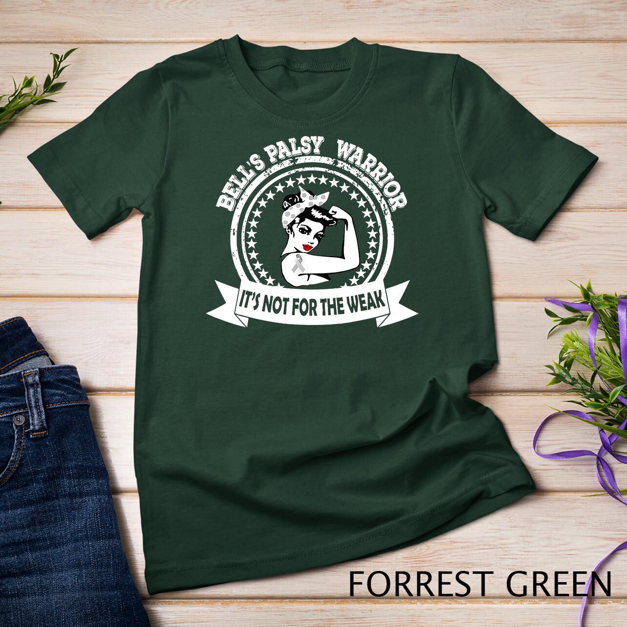 Bell’s Palsy warrior Unisex T-shirt