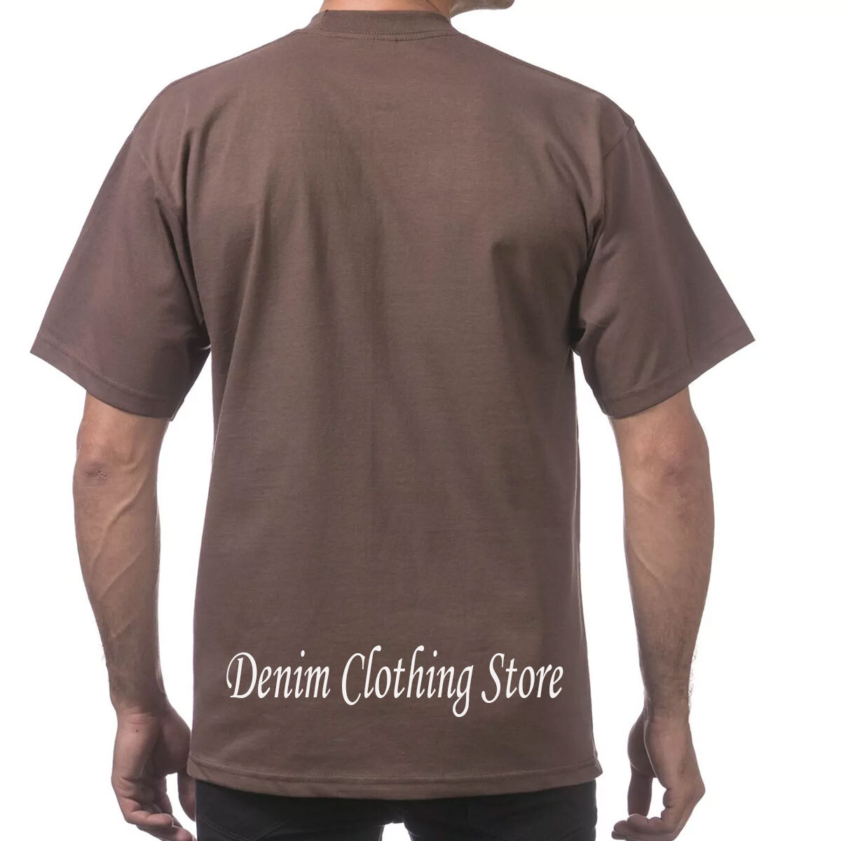 1 NEW PRO CLUB MEN’S BLANK HEAVY WEIGHT CREW NECK SHORT SLEEVE T-SHIRT S – 10XL