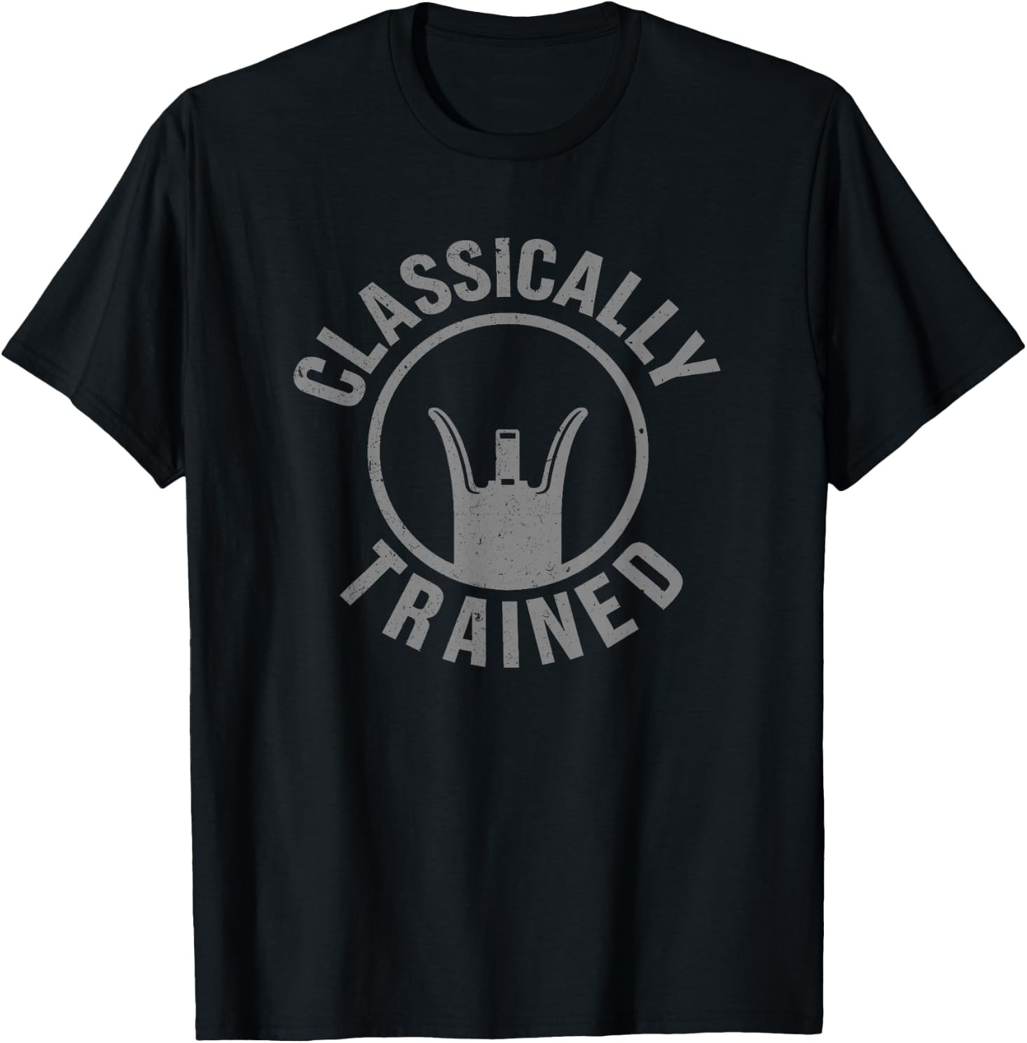 Vintage Classically Trained Iron Sights Grunge 2A Patriot T-Shirt