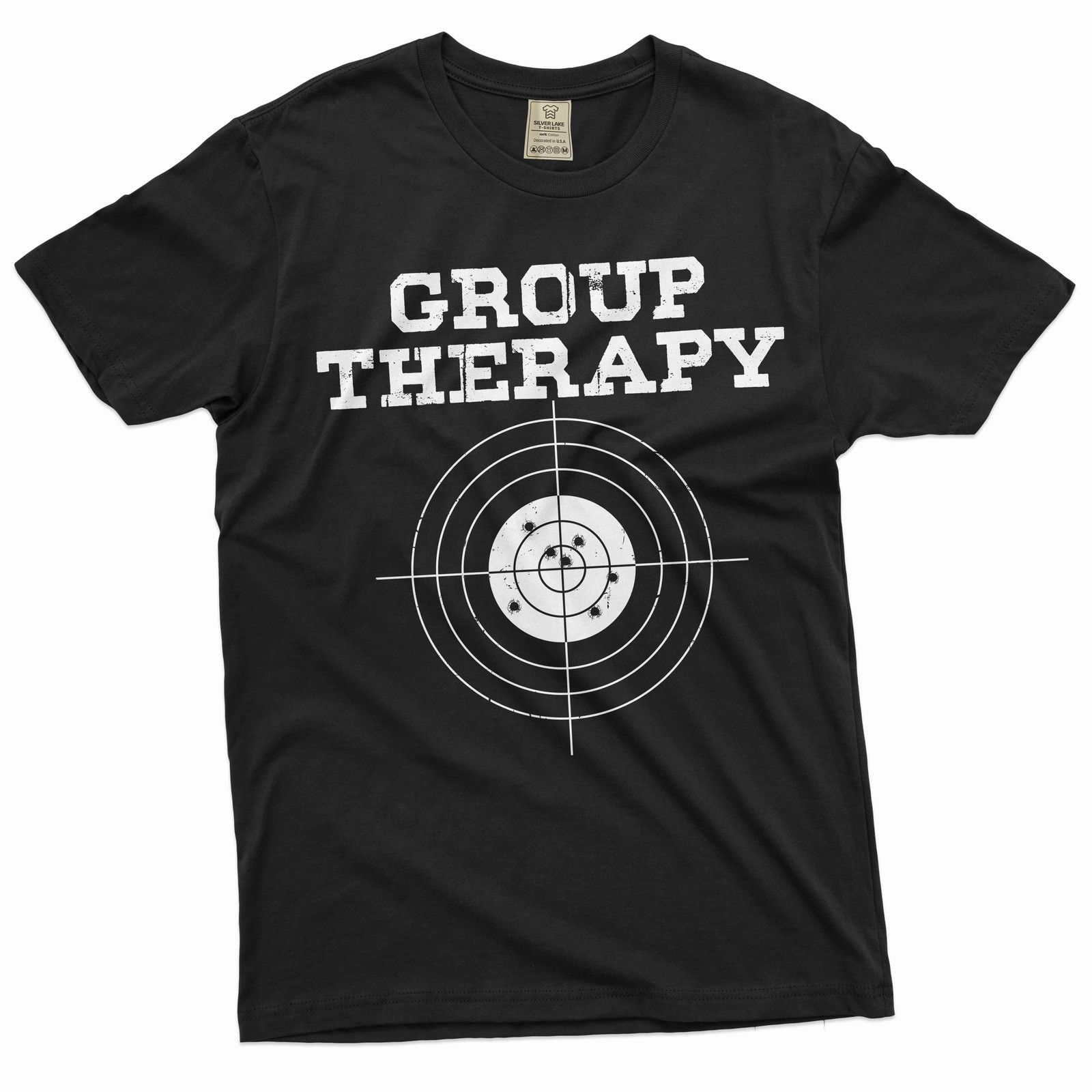 Men’s Therapy Shirt Shooting Tee Shirts Gun Owner Gift 2nd Amendment Pro Gun Tee
