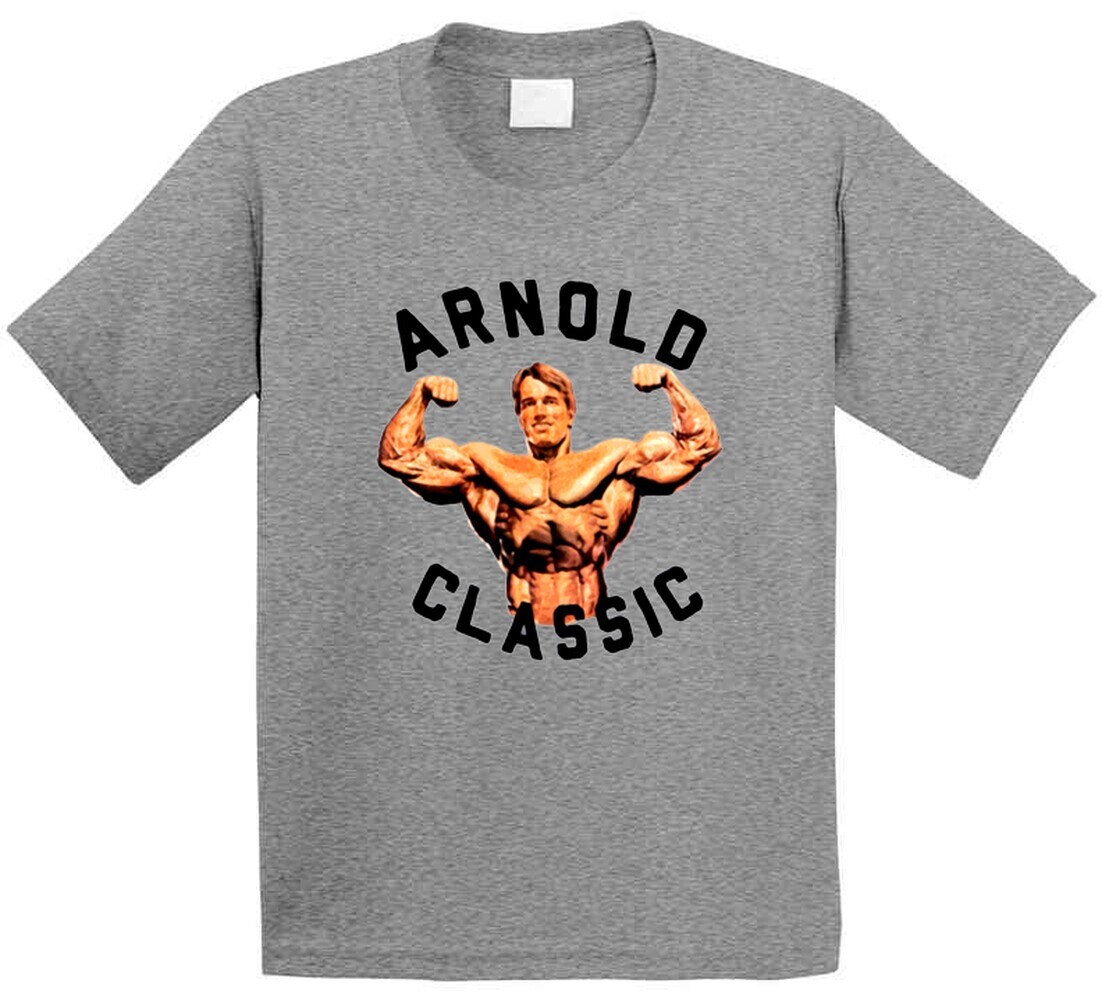 Arnold Schwarzenegger Olympic Olympian Actor Muscle T Shirt