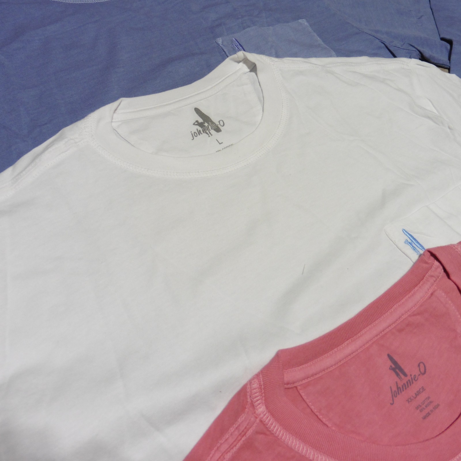JOHNNIE-O Mens S M L XL 2XL T SHIRT BRENNAN 2.0 LONGSLEEVE GOLF TEE COTTON/MODAL