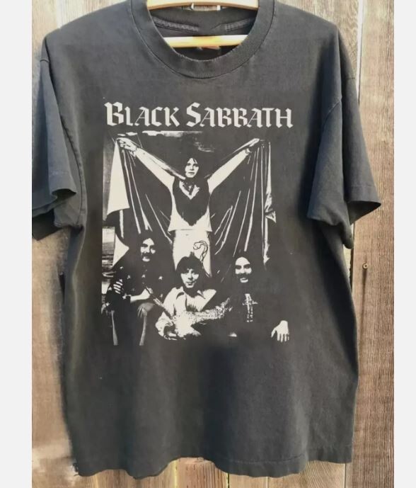 Black Sabbath Band Rare Vintage T shirt Men Women Size S-5XL