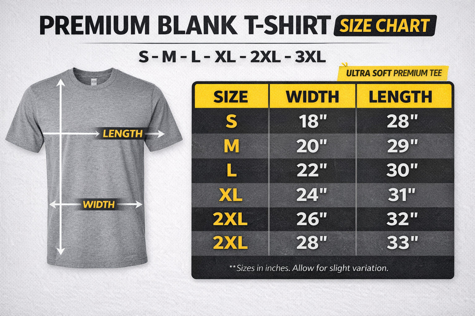 100% Cotton Premium Quality Blank T-Shirt Unisex Soft Style Tee S-XL BULK LOT