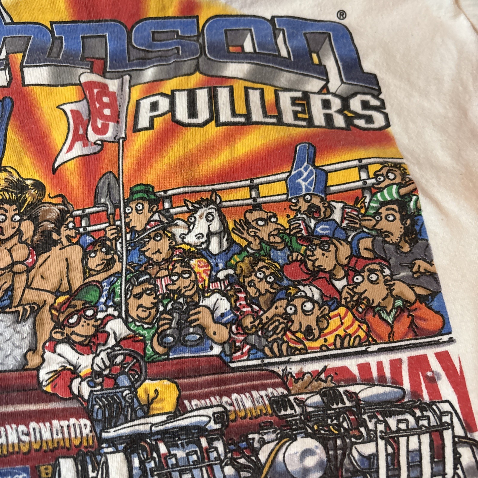 Big Johnson T-Shirt Size Extra Large XL Pullers Pull On This Tractor Vintage