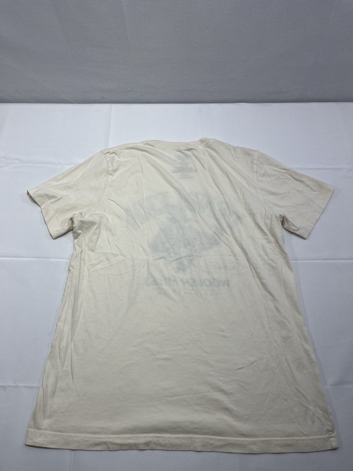 Pendleton Woolen Mills Shirt Mens Large Ivory Cowboy Bronco Rodeo Horse T-Shirt