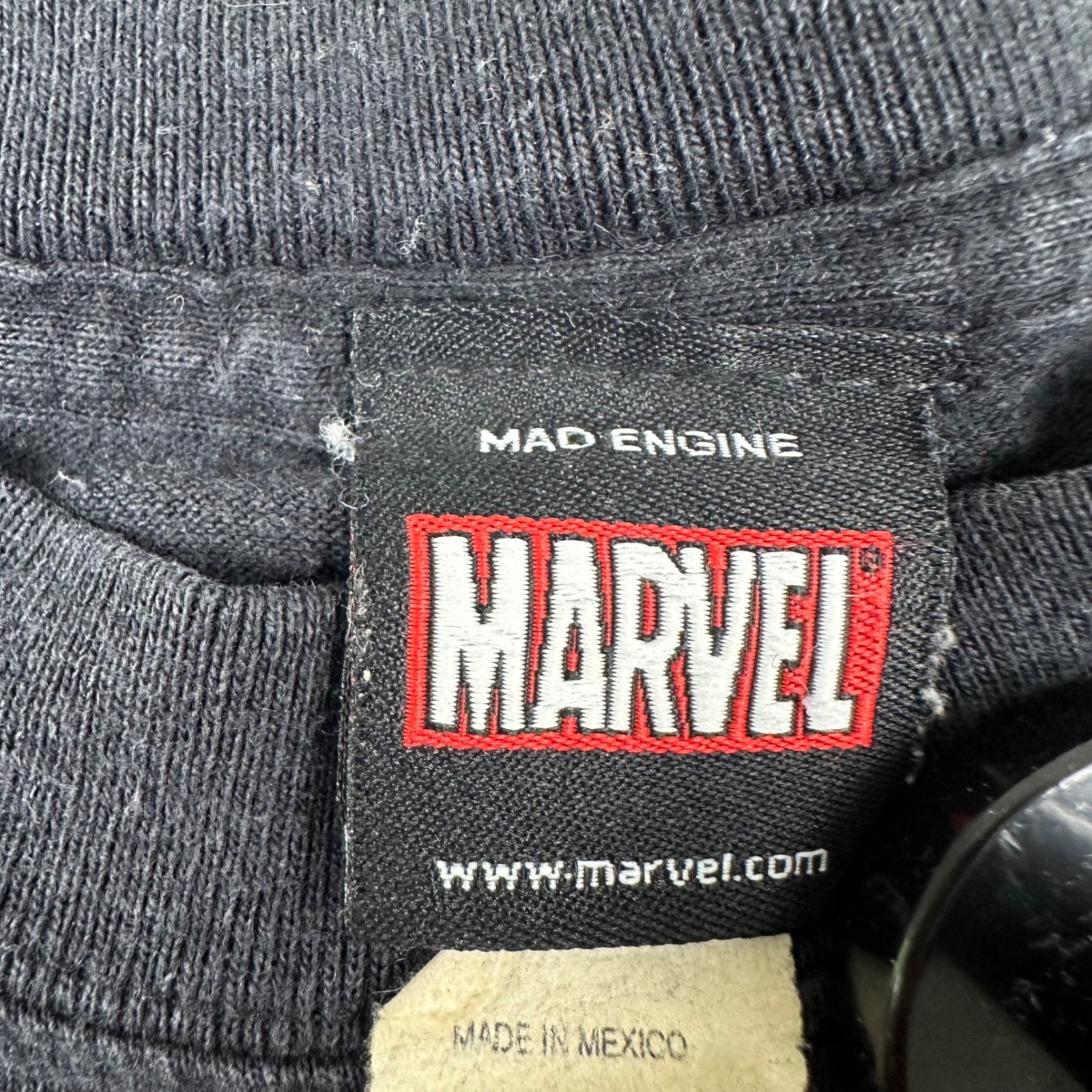 Vintage Marvel Iron Man Mad Engine Graphic T-Shirt Mens Large Comics