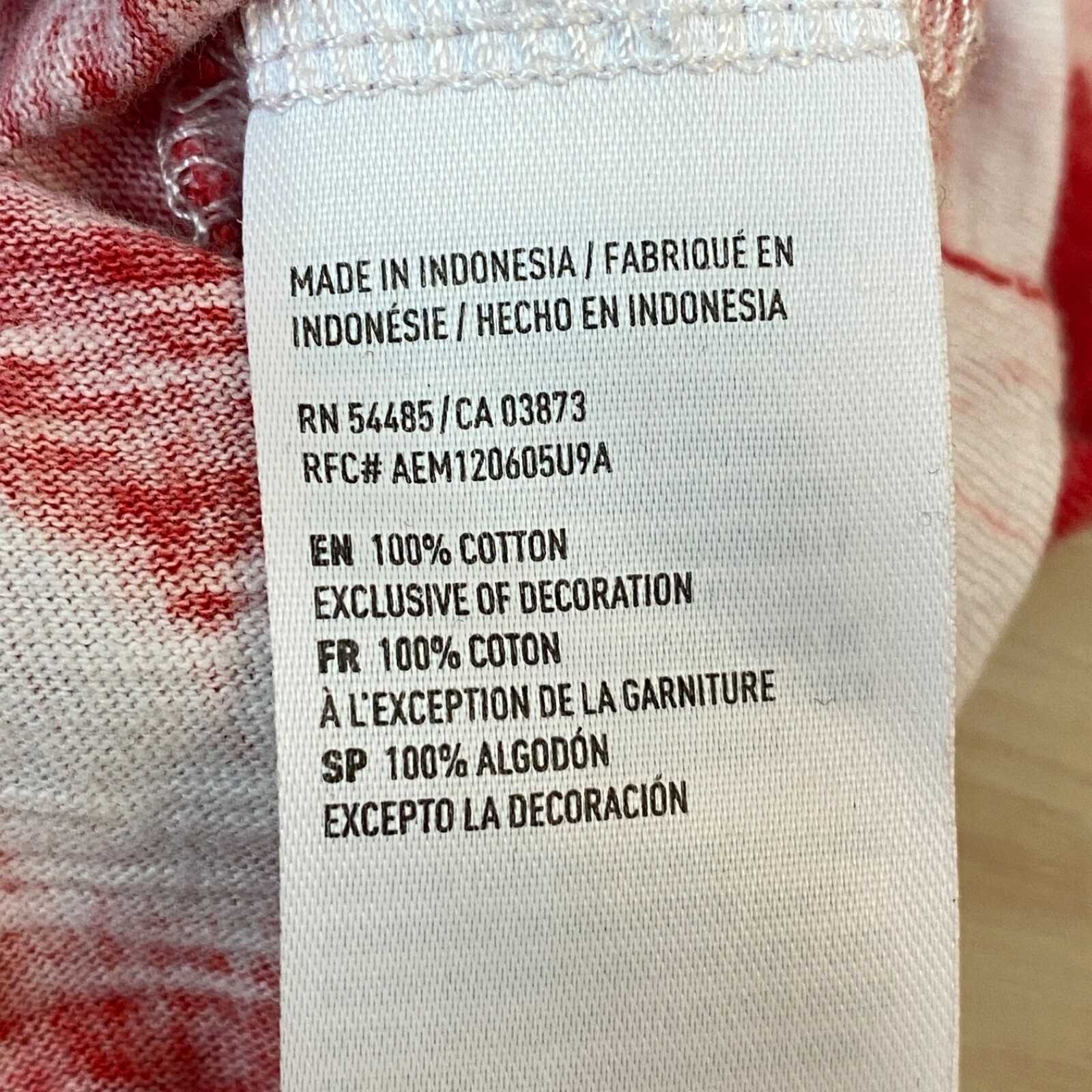 American Eagle Tank Top Mens Medium USA Flag Tie Dye Cotton Heritage Red White