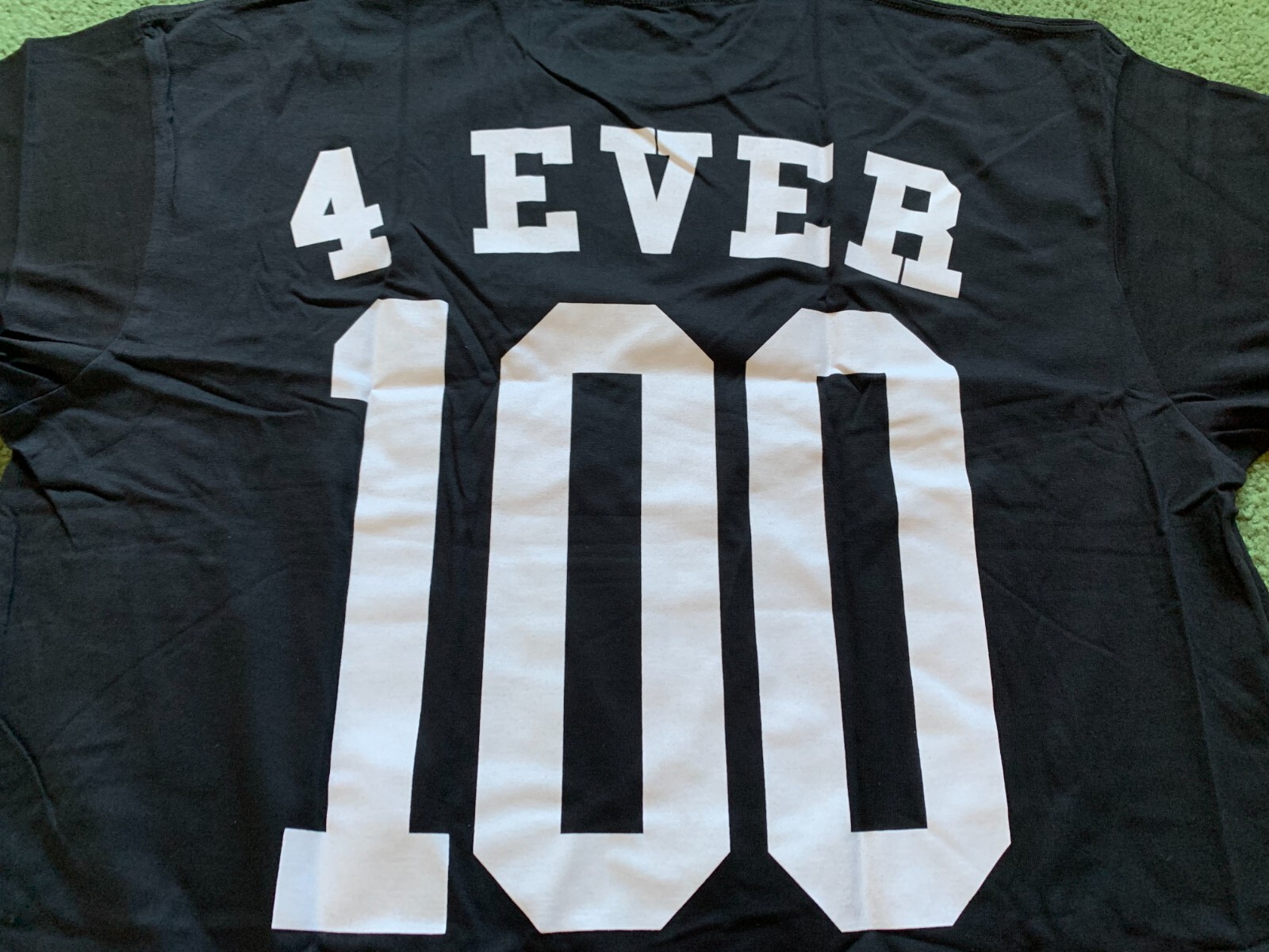 MEN’S 4HUNNID 400 YG 4EVER 100 BLACK TEE T-SHIRT SIZE L NEW