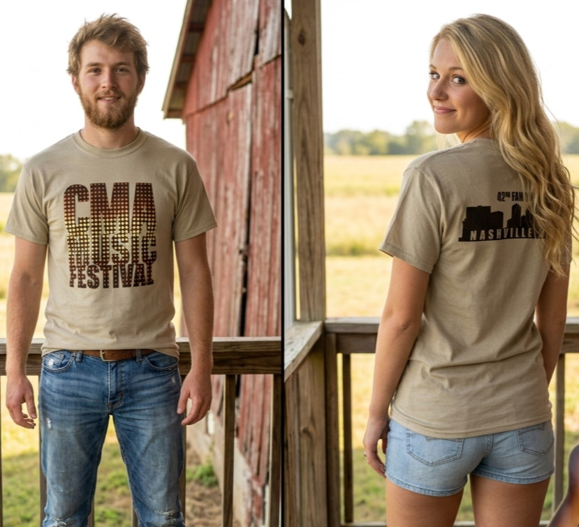 CMA Nashville Country Music Festival 42nd Fan Fair 2013 Adult Shirt New S-2XL