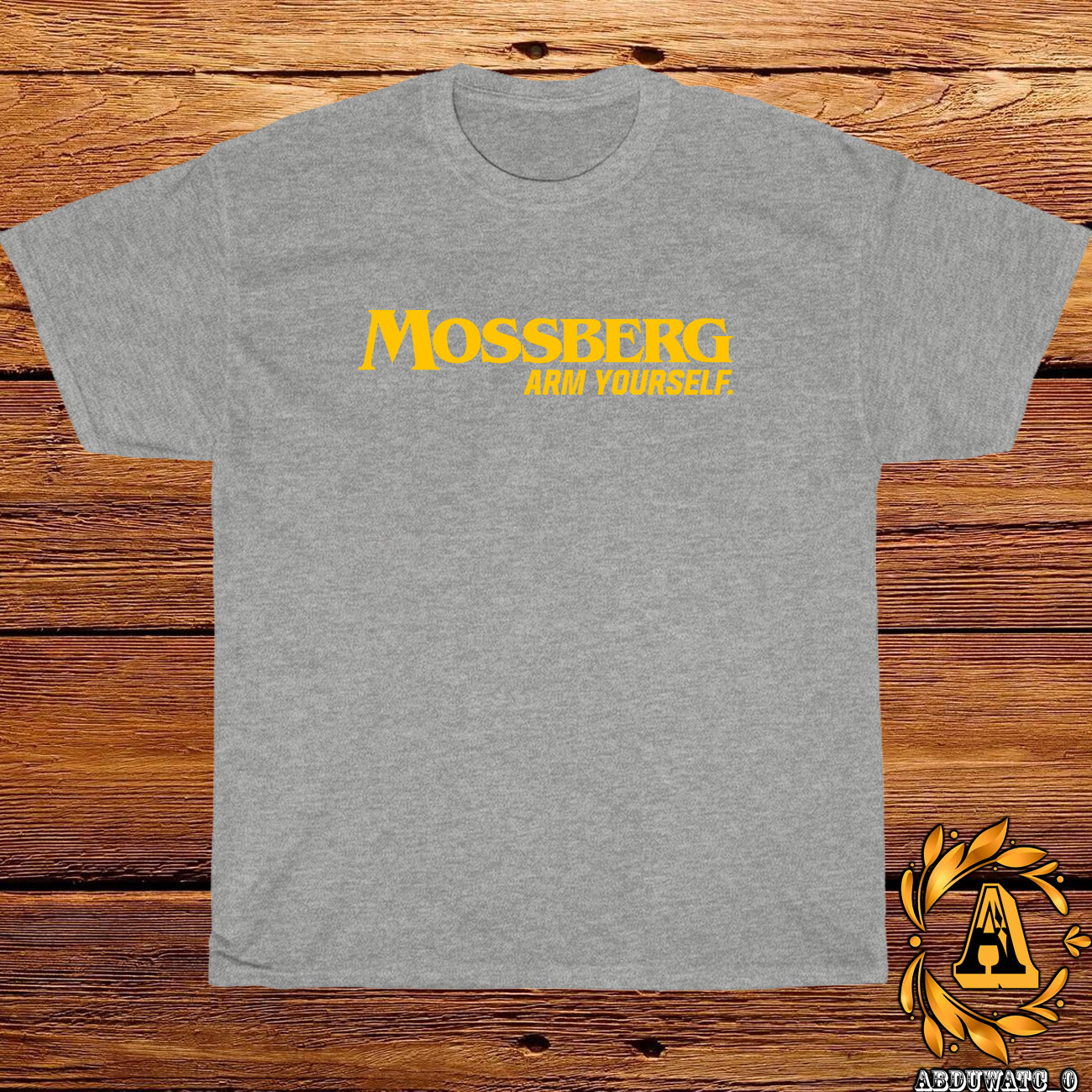 New Mossberg Arm Yourself Logo Black/Sport Grey/White/Navy/Red T-Shirt S-5XL