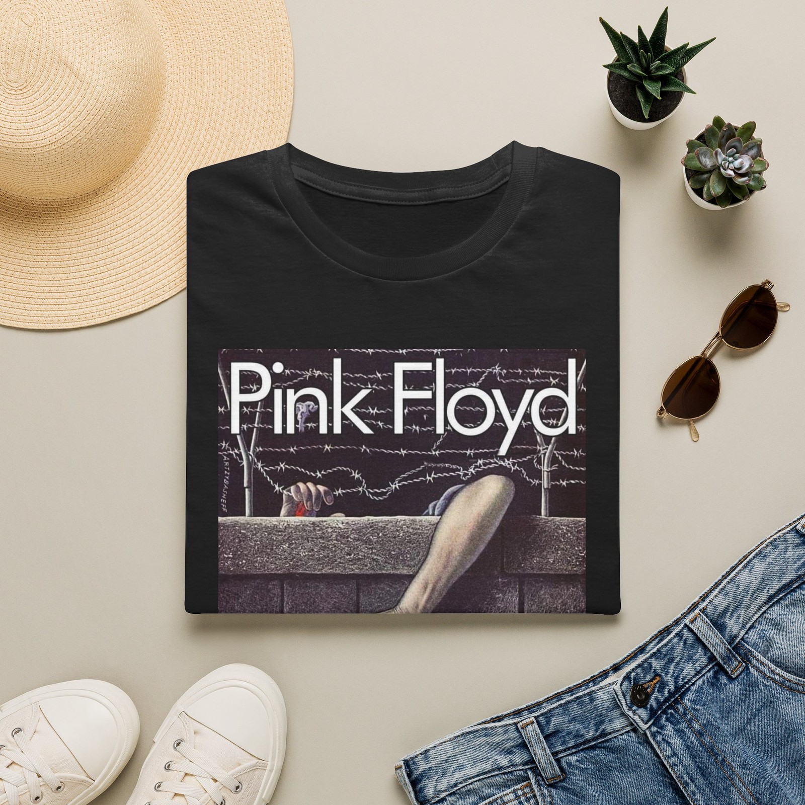 Unisex Softstyle T-Shirt pink floyd