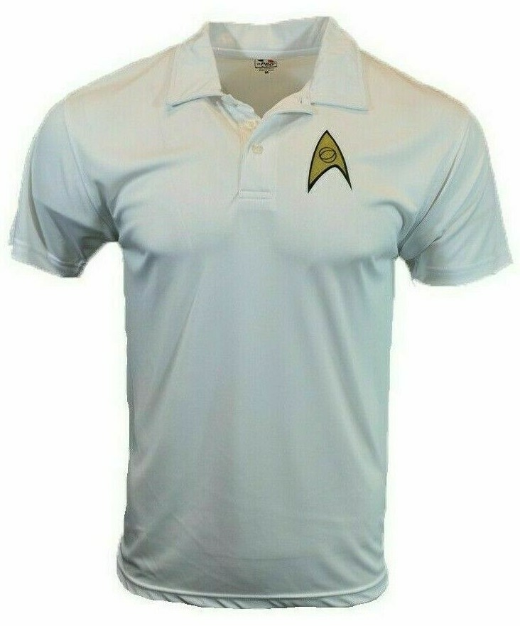MEN’S POLO SHIRT ACTIVE WEAR LOGO STAR TRACK CASUAL SOFT FABRIC NEW