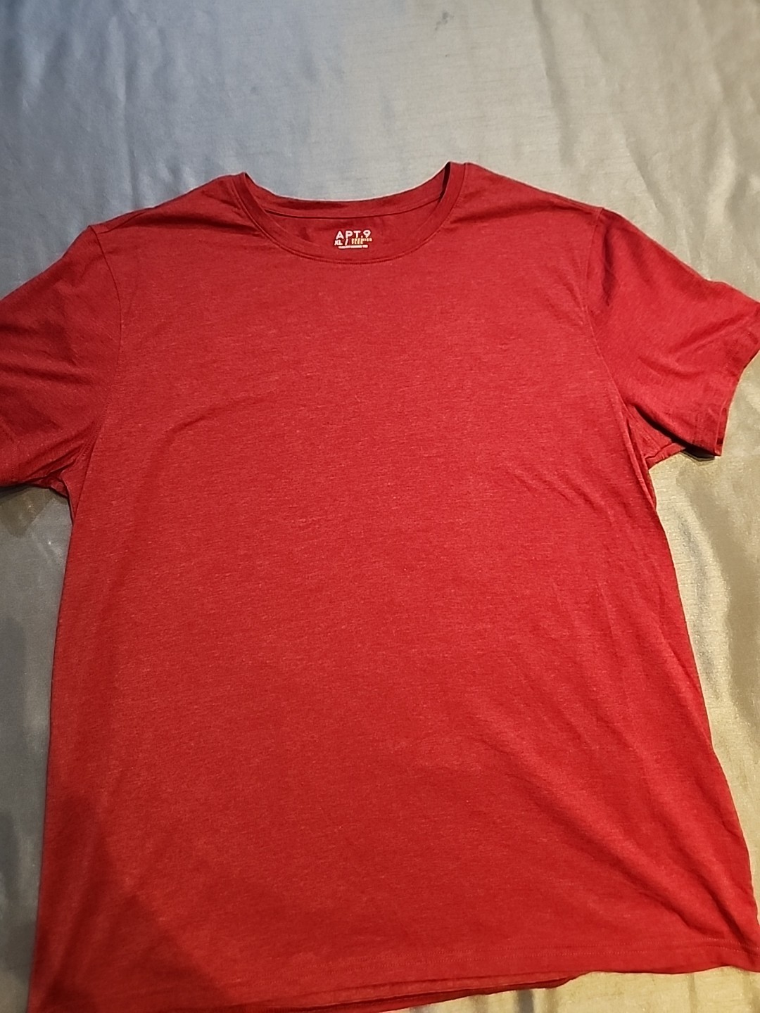 Apt 9 Premier Flex Slim Fit Lounge Tee Men’s Size XL Red