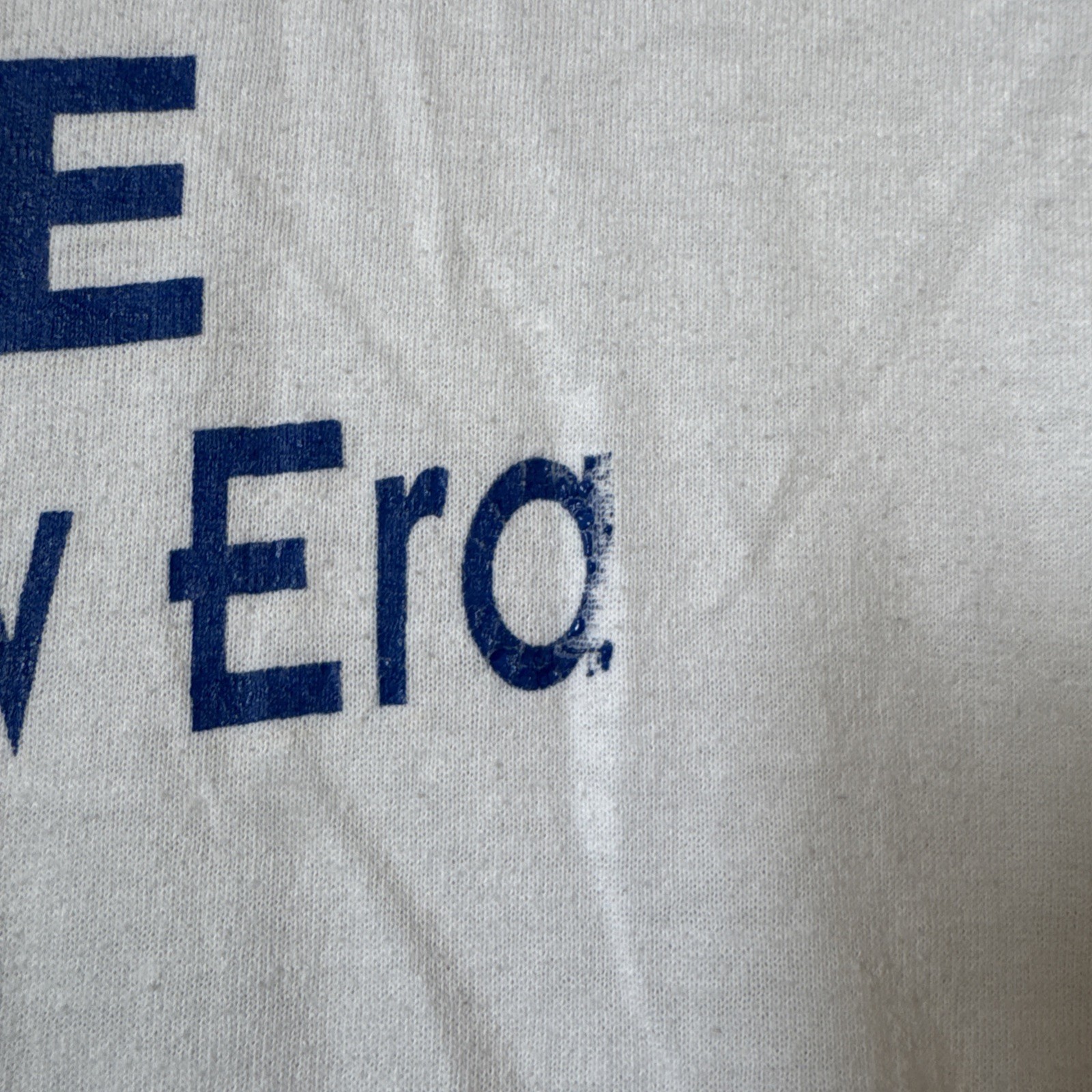 Hanes Heavyweight 50/50 Barack Obama ‘08 “The Dawn Of A New Era” Adult Size M